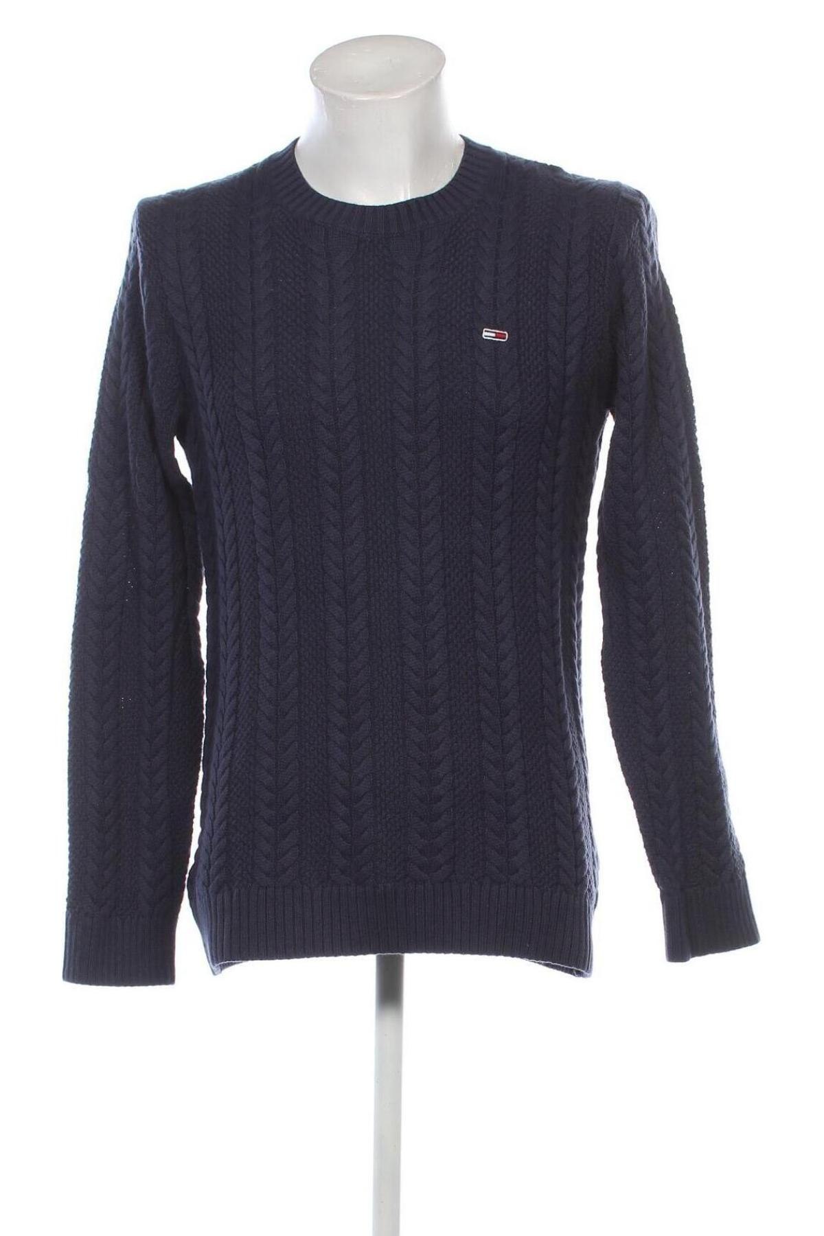 Herrenpullover Tommy Jeans, Größe S, Farbe Blau, Preis 76,49 €