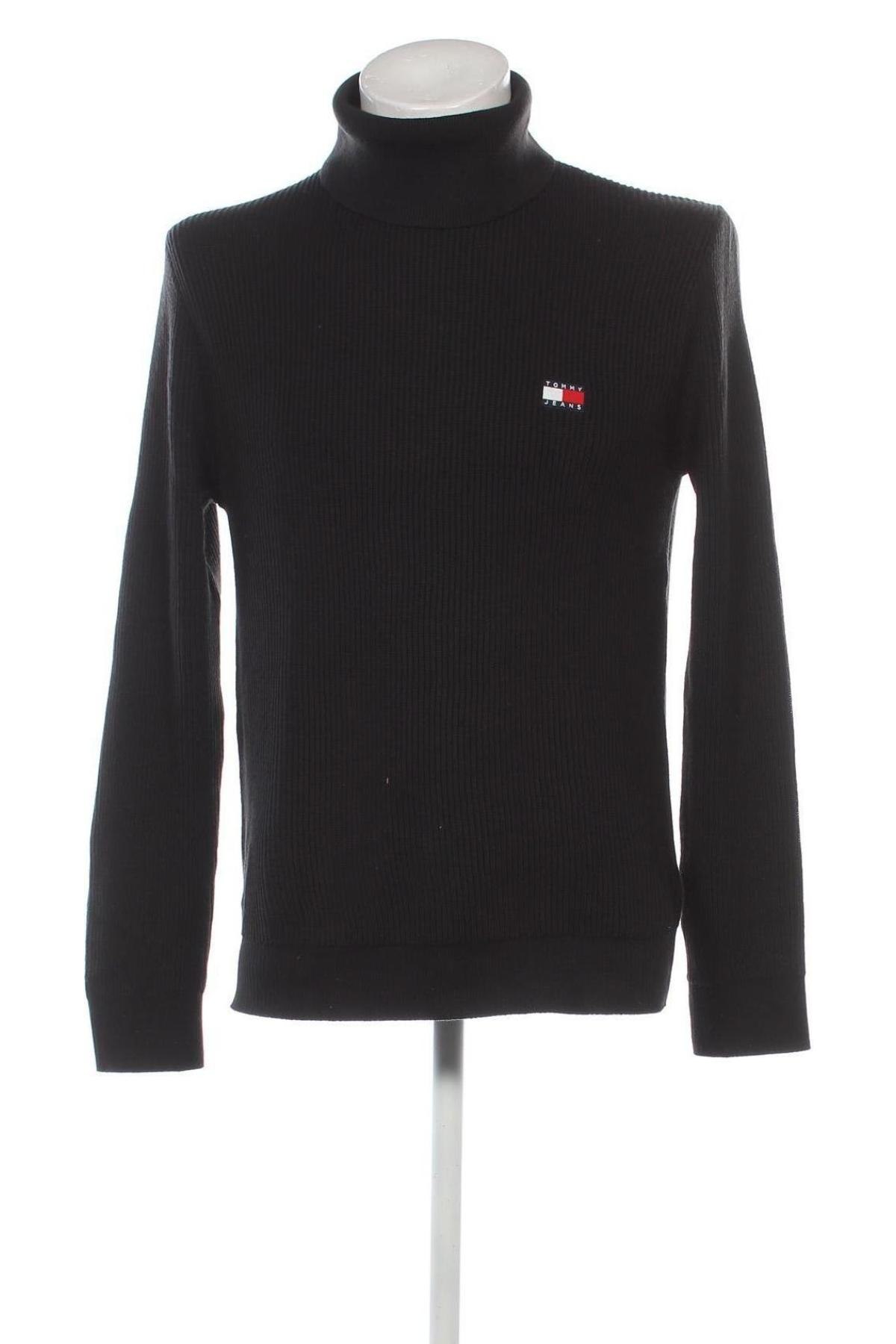 Pulover de bărbați Tommy Jeans, Mărime M, Culoare Negru, Preț 598,99 Lei