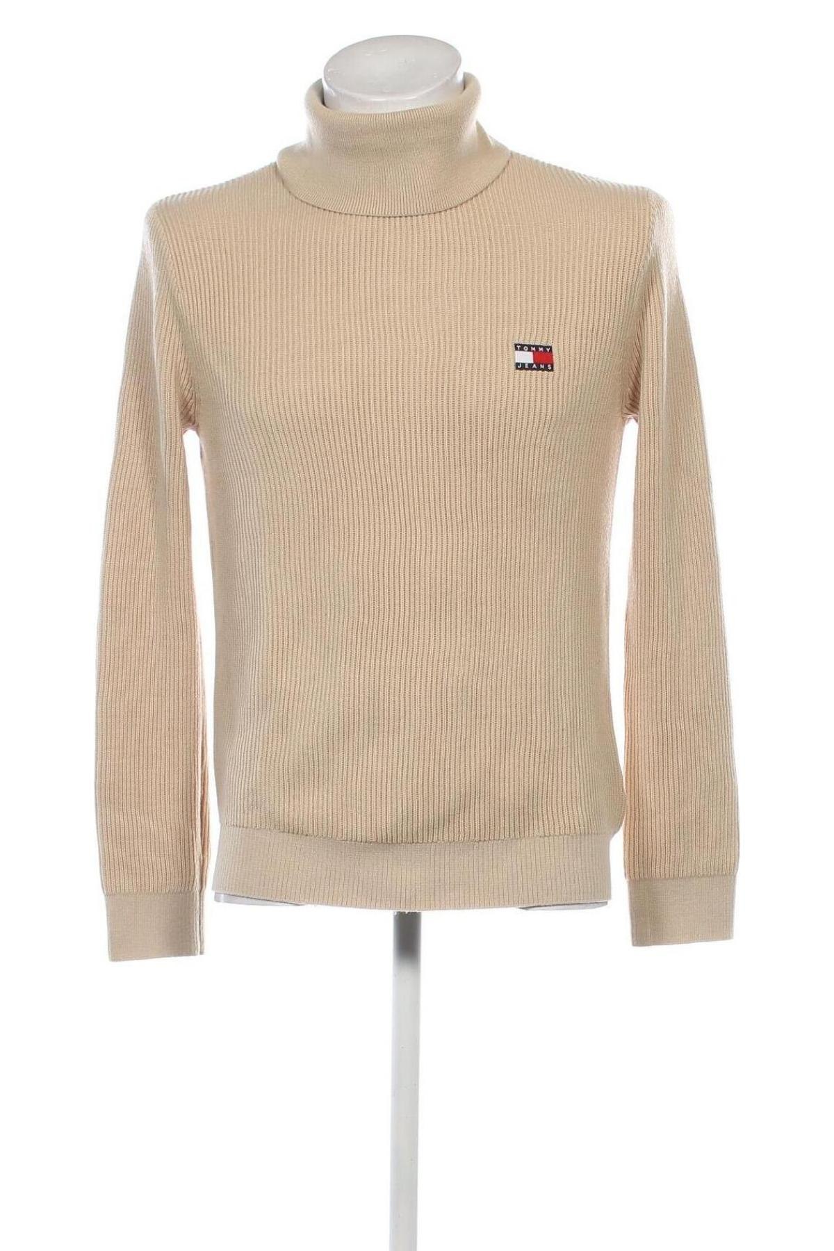 Herrenpullover Tommy Jeans, Größe S, Farbe Beige, Preis € 119,99