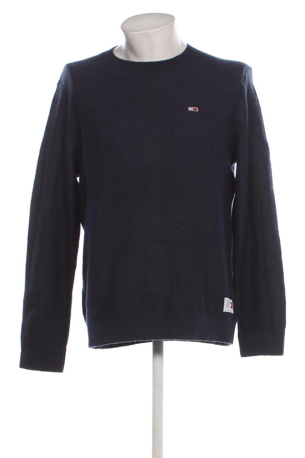 Herrenpullover Tommy Jeans, Größe L, Farbe Blau, Preis € 70,49