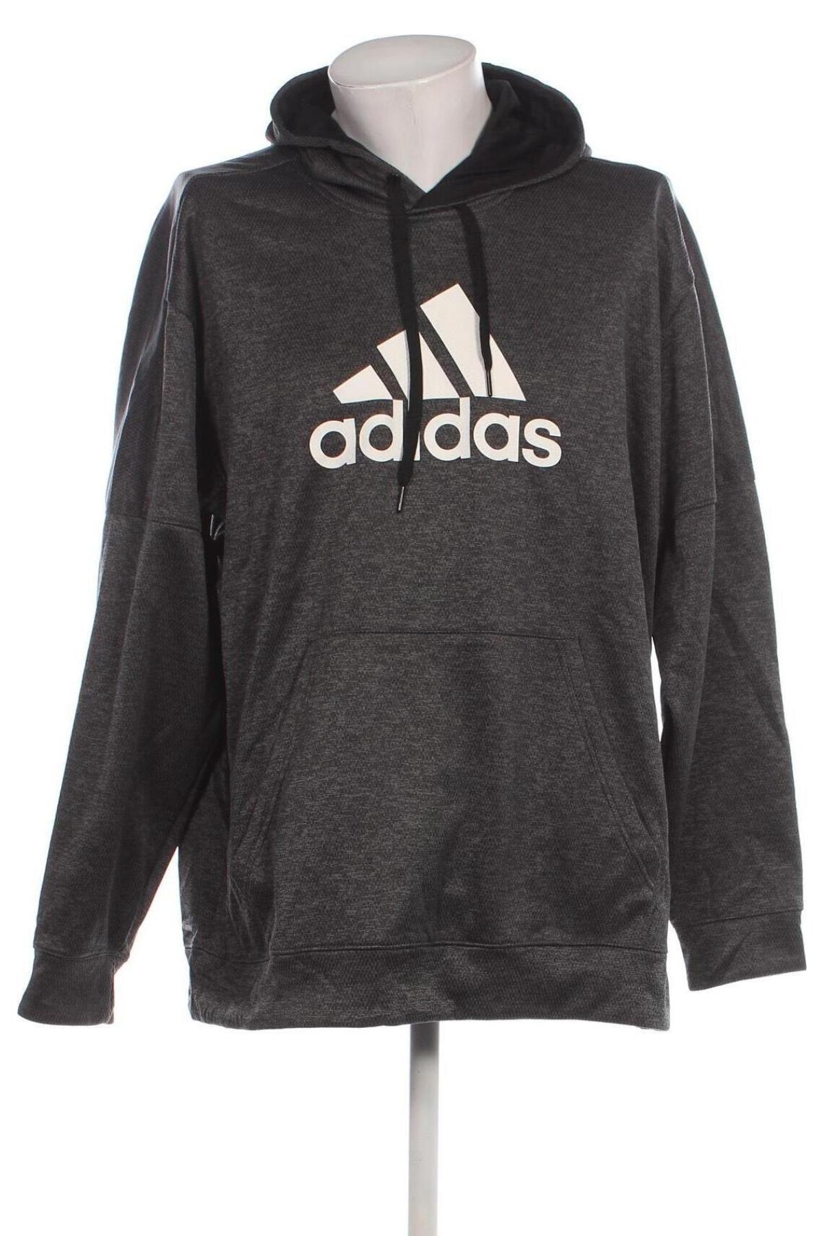 Męska bluza Adidas, Rozmiar XXL, Kolor Szary, Cena 167,99 zł