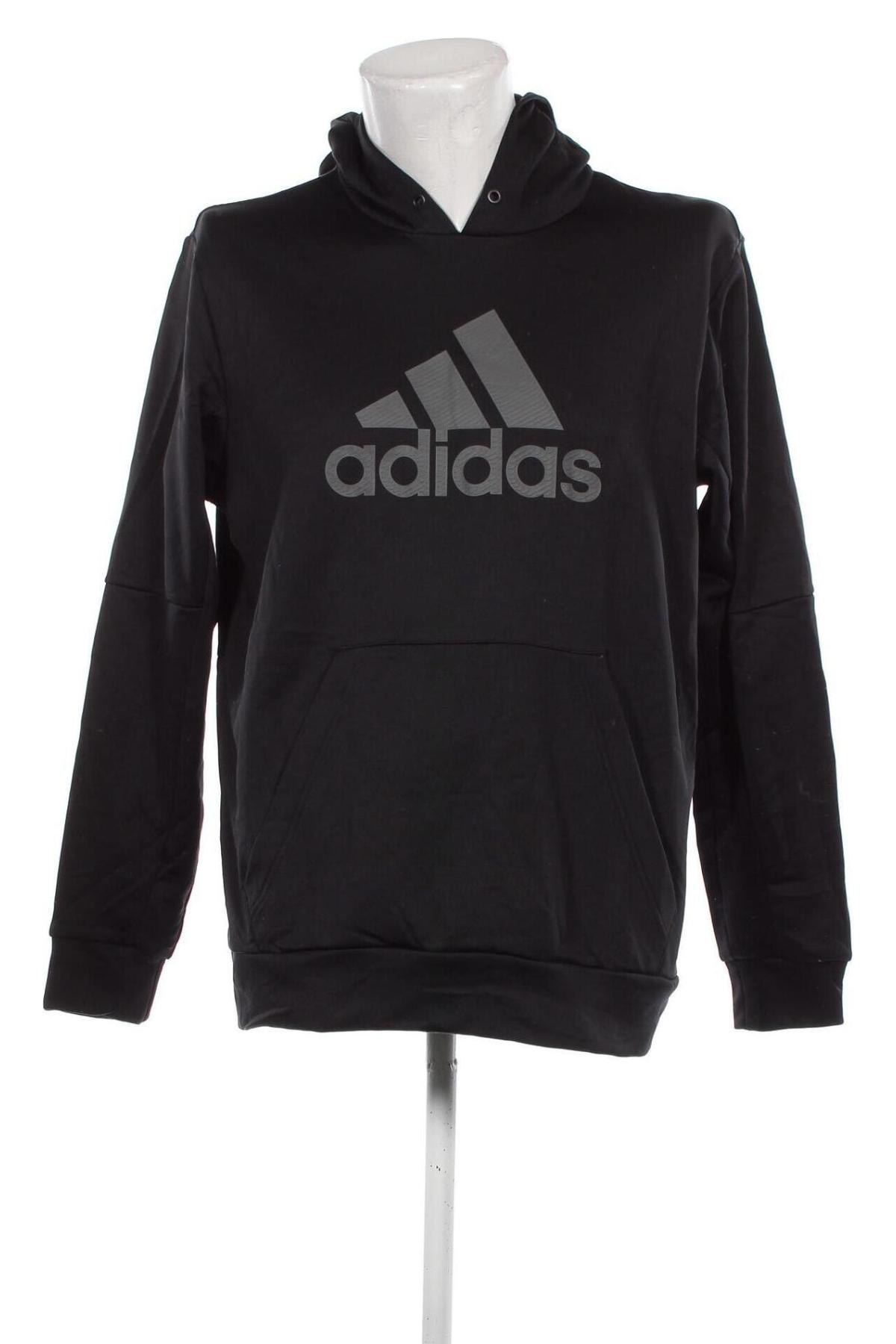 Herren Sweatshirt Adidas, Größe L, Farbe Schwarz, Preis 36,99 €