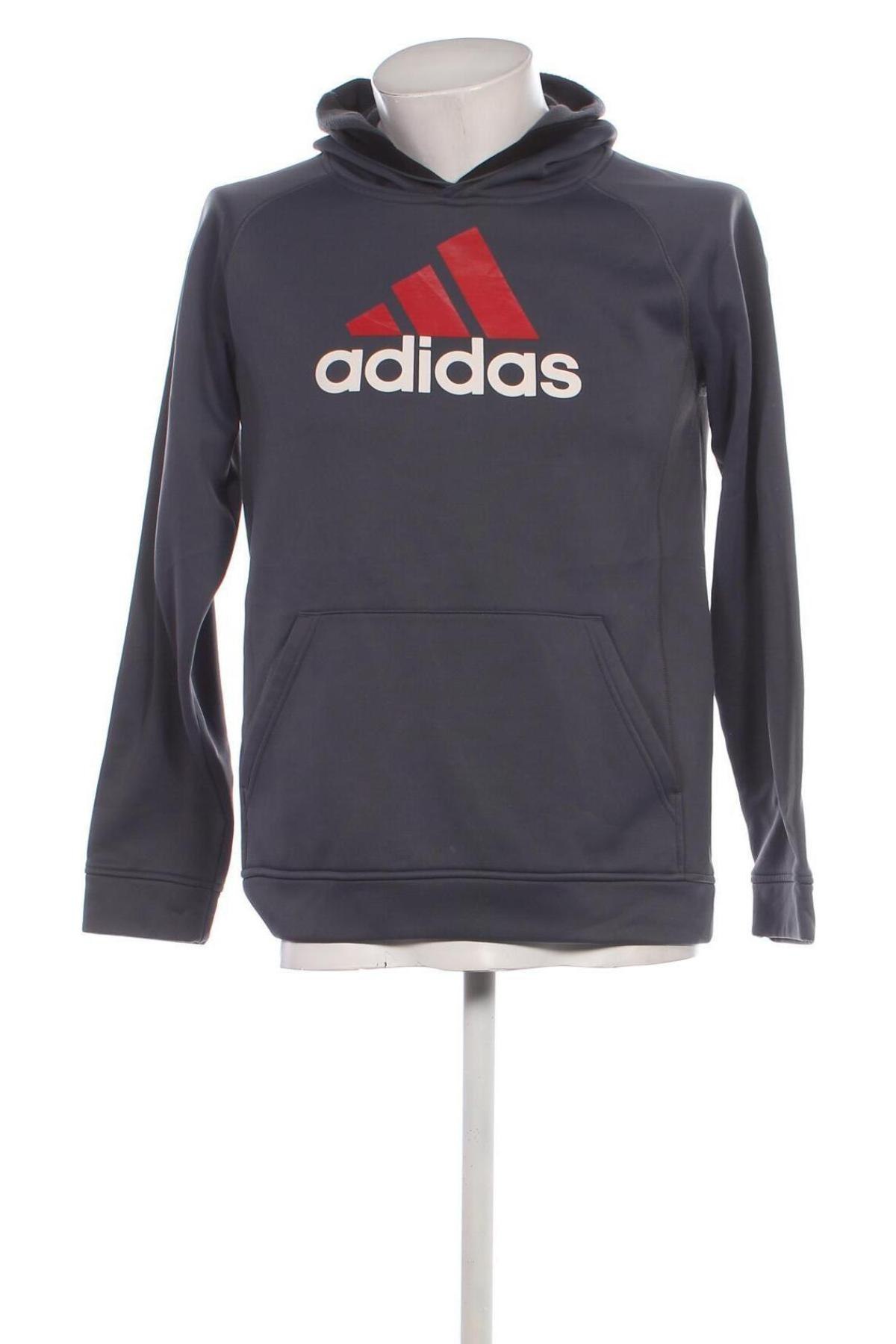 Herren Sweatshirt Adidas, Größe S, Farbe Grau, Preis € 36,99