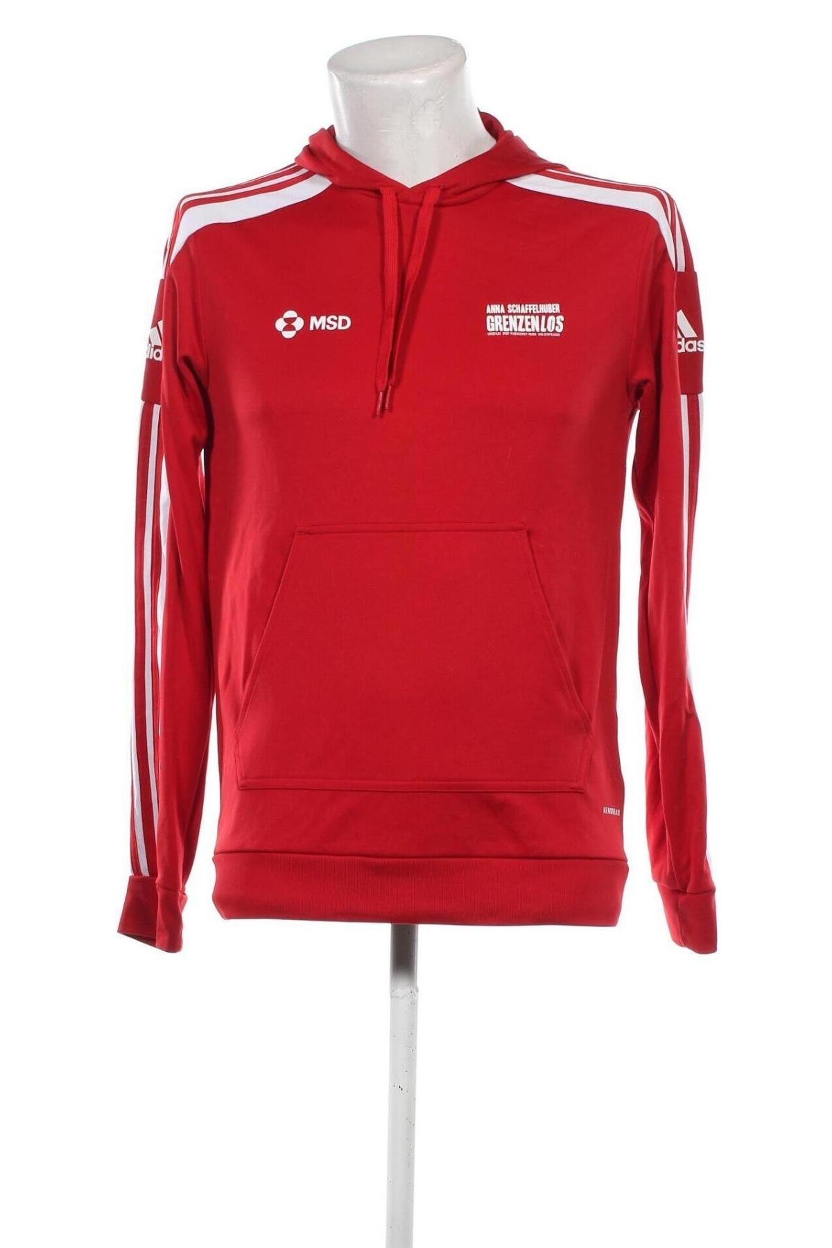 Pánska mikina  Adidas, Veľkosť M, Farba Červená, Cena  29,95 €