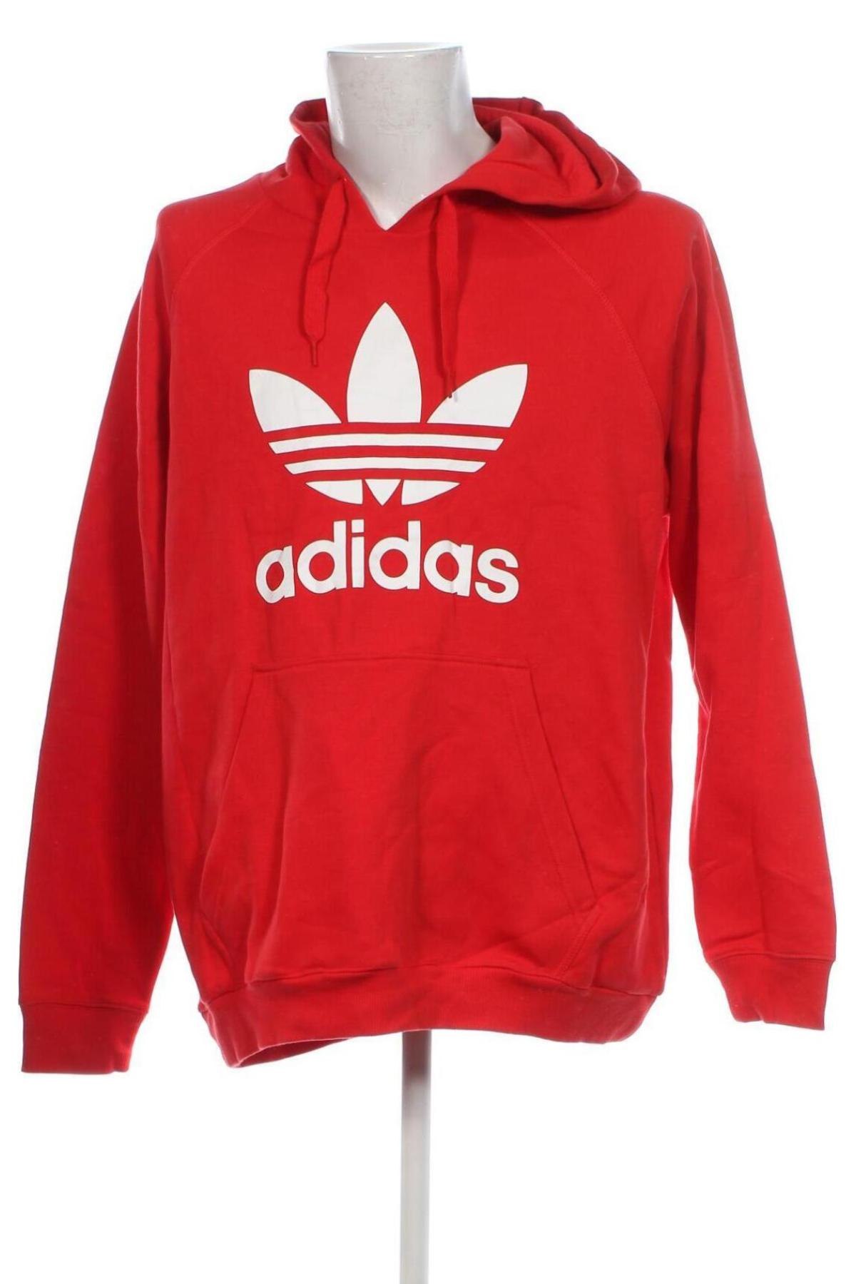 Pánska mikina  Adidas Originals, Veľkosť XXL, Farba Červená, Cena  70,95 €