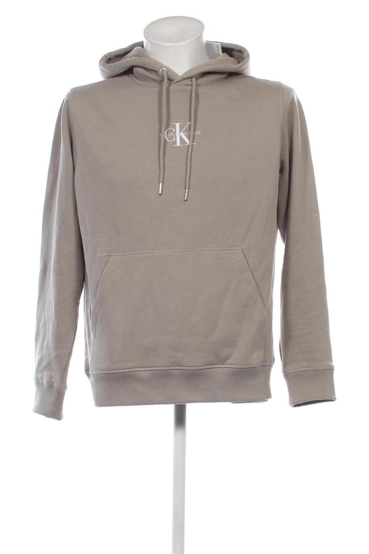 Herren Sweatshirt Calvin Klein Jeans, Größe M, Farbe Grau, Preis € 108,99