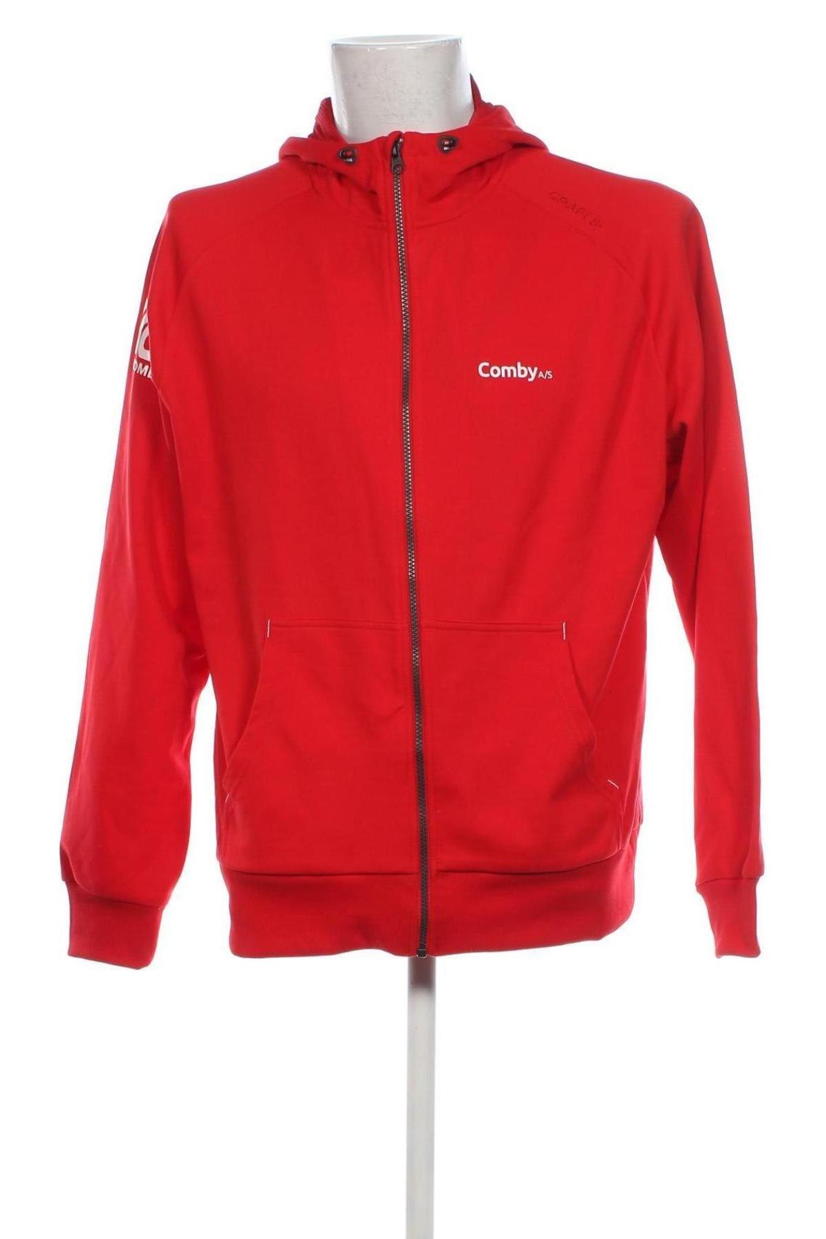 Herren Sweatshirt Craft, Größe XXL, Farbe Rot, Preis € 60,99