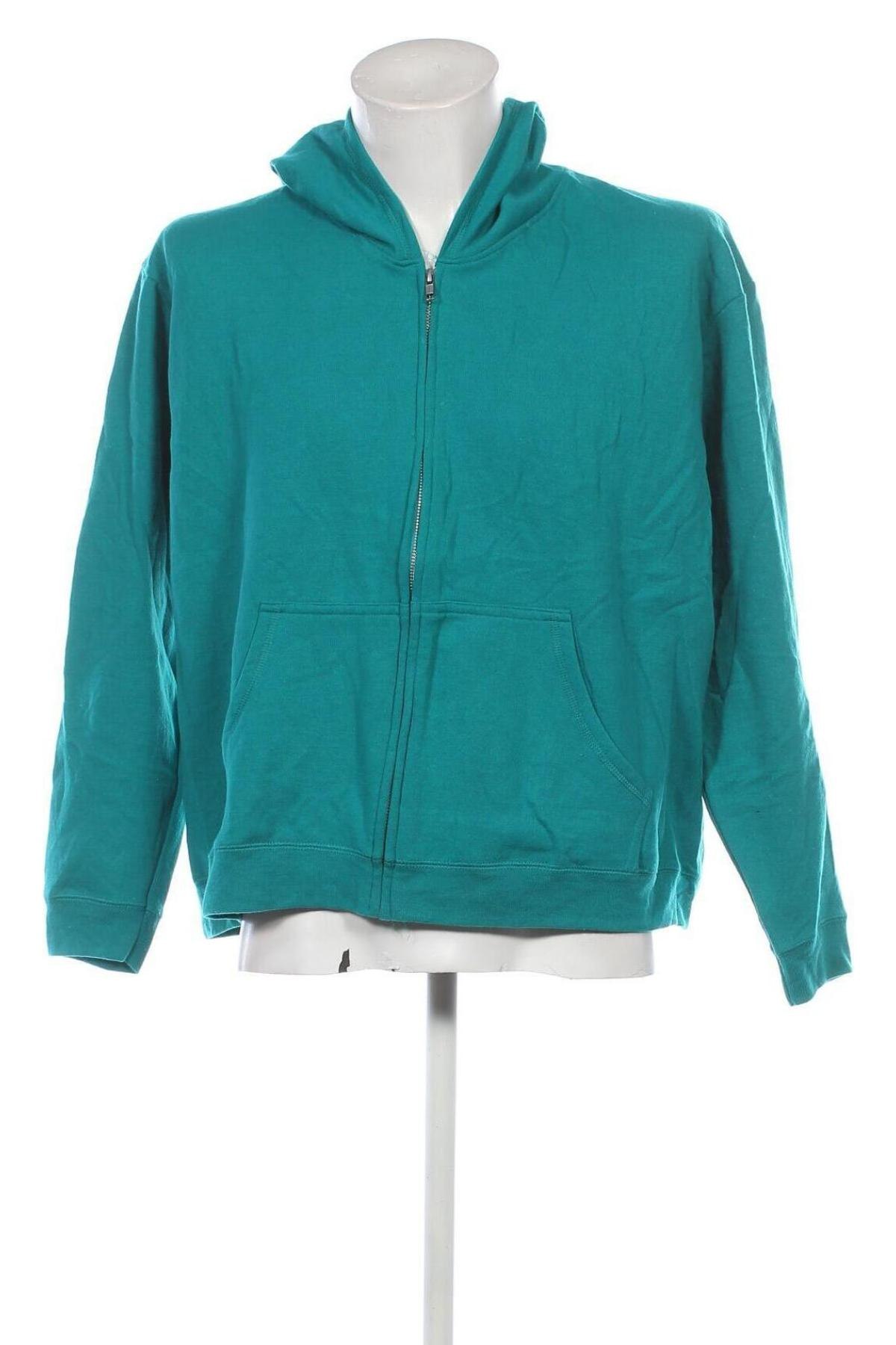 Herren Sweatshirt Hanes, Größe XXL, Farbe Blau, Preis 15,49 €