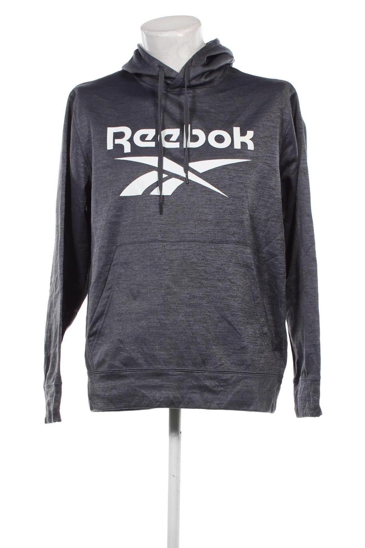 Herren Sweatshirt Reebok, Größe L, Farbe Grau, Preis € 36,99