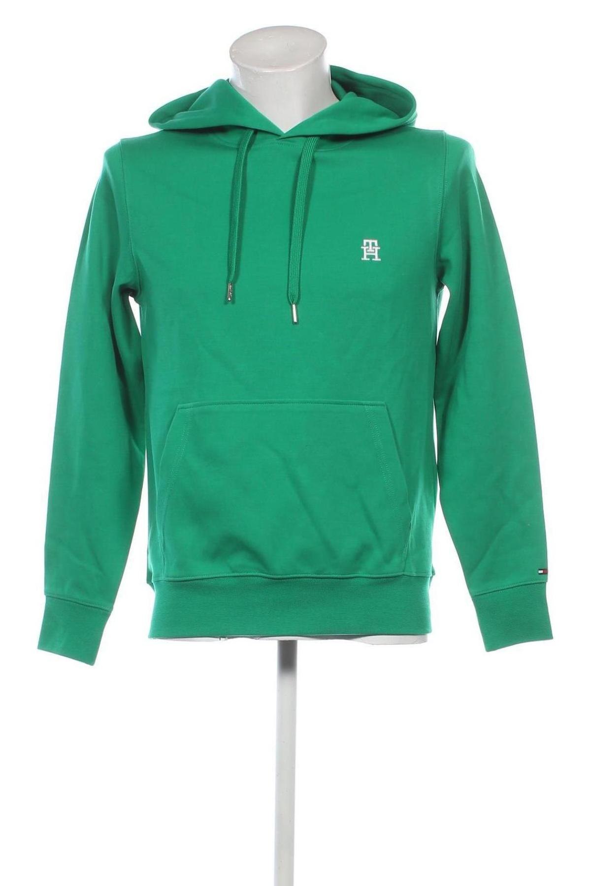 Herren Sweatshirt Tommy Hilfiger, Größe S, Farbe Grün, Preis 84,99 €