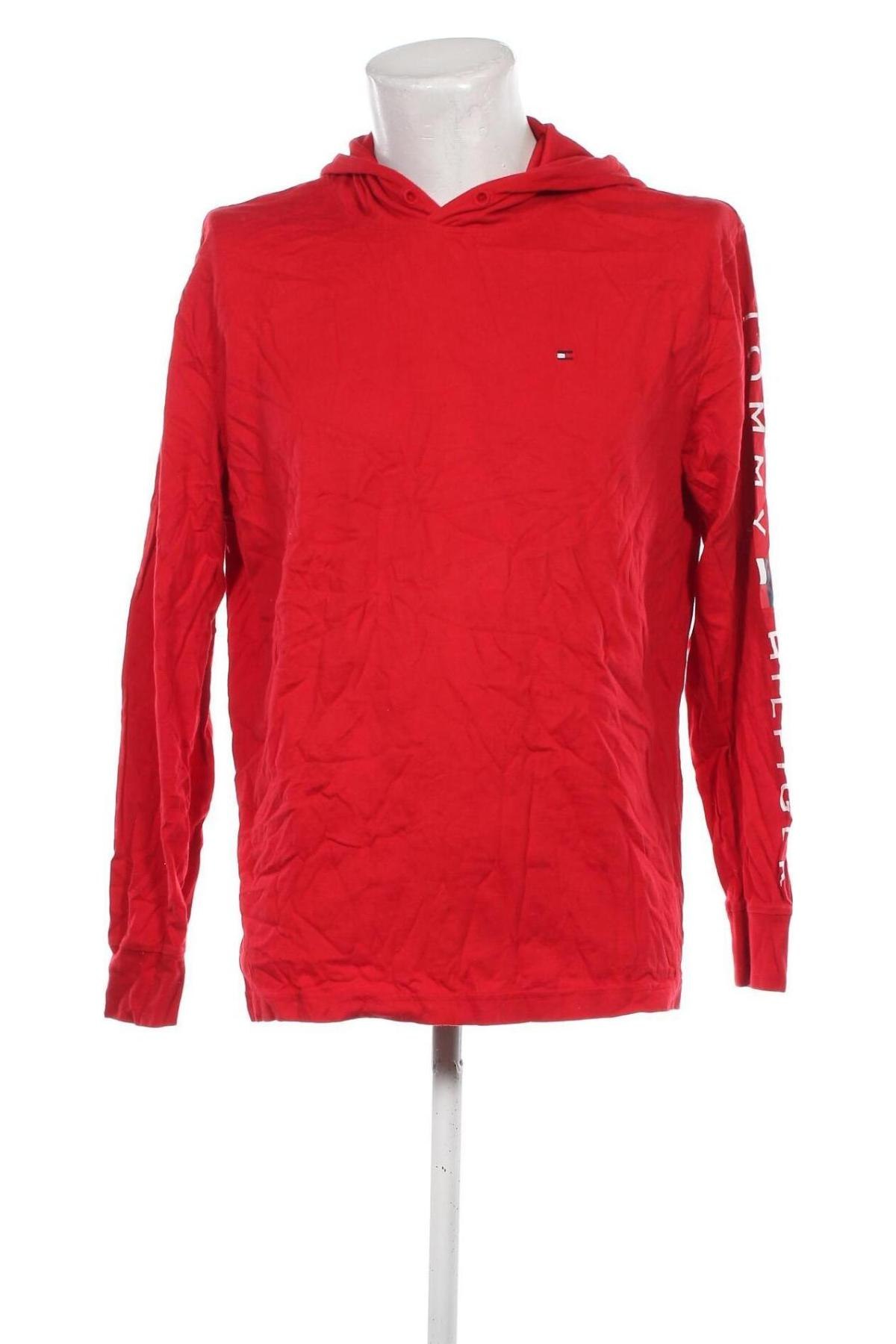 Herren Sweatshirt Tommy Hilfiger, Größe XL, Farbe Rot, Preis 45,99 €