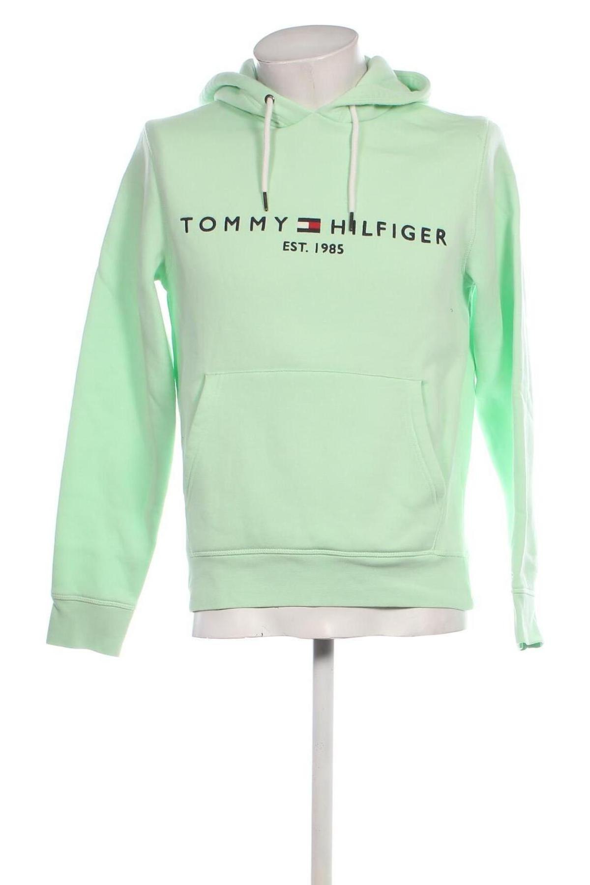 Herren Sweatshirt Tommy Hilfiger, Größe S, Farbe Grün, Preis 138,99 €