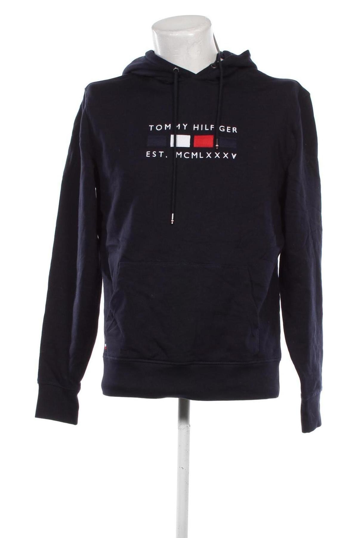 Herren Sweatshirt Tommy Hilfiger, Größe L, Farbe Blau, Preis 54,99 €