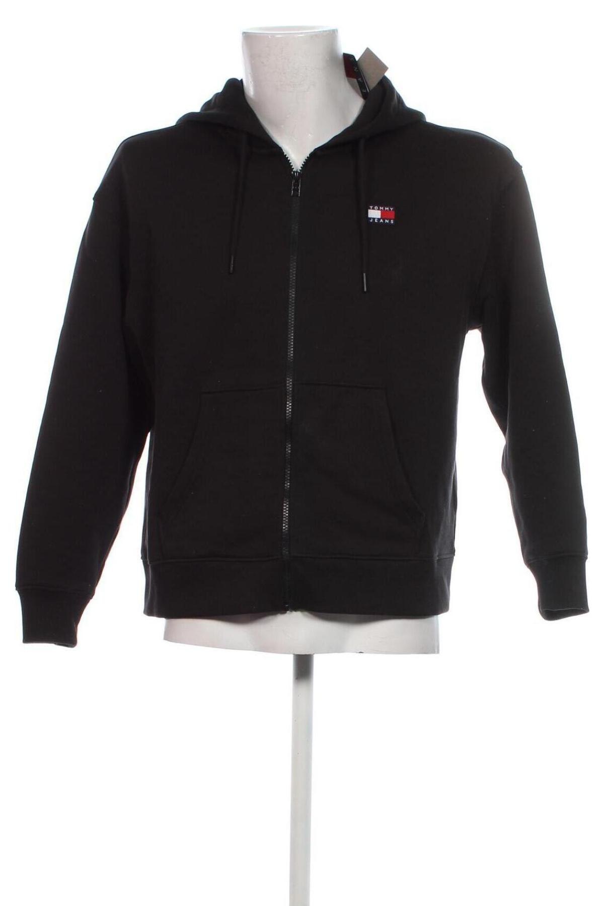 Herren Sweatshirt Tommy Jeans, Größe M, Farbe Schwarz, Preis € 71,99