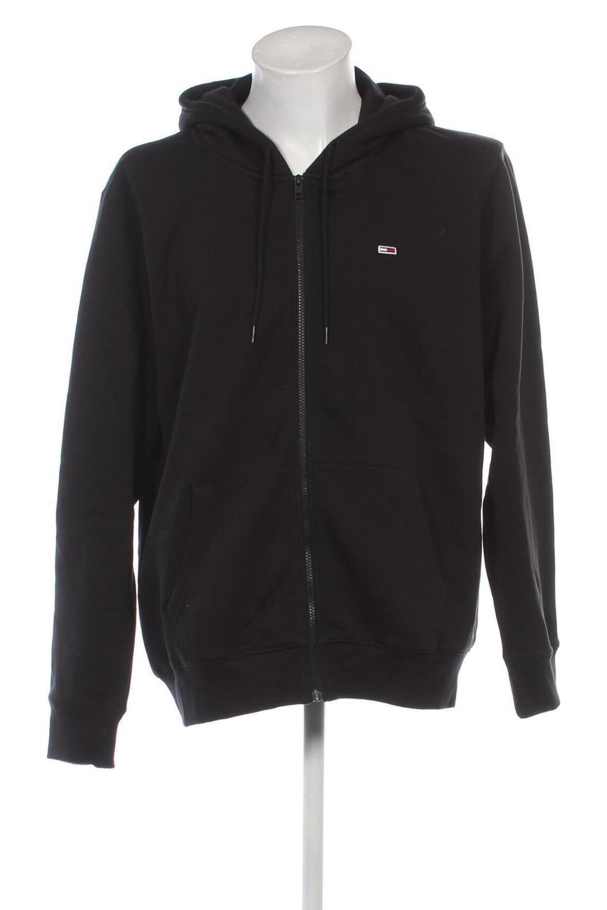 Herren Sweatshirt Tommy Jeans, Größe XXL, Farbe Schwarz, Preis 76,49 €