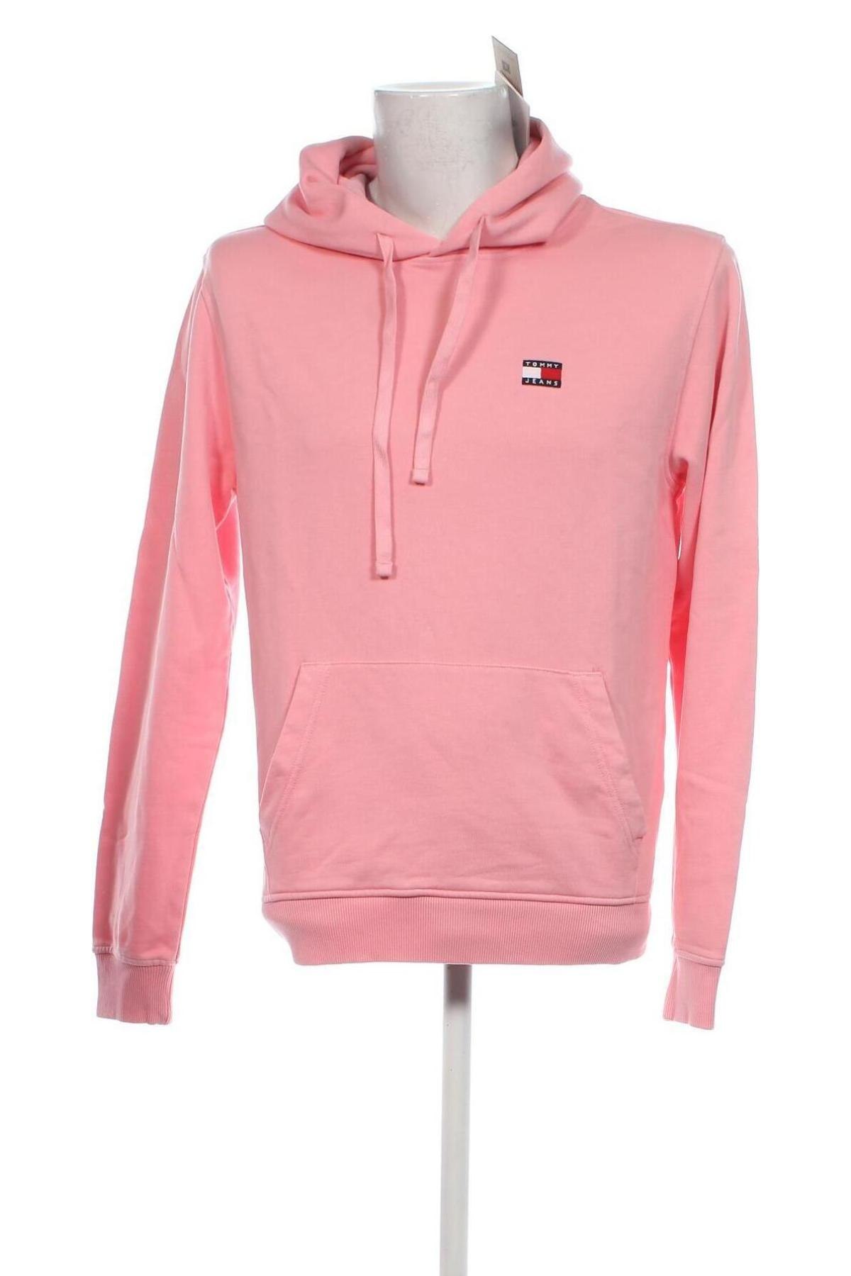 Herren Sweatshirt Tommy Jeans, Größe XS, Farbe Rosa, Preis 126,99 €