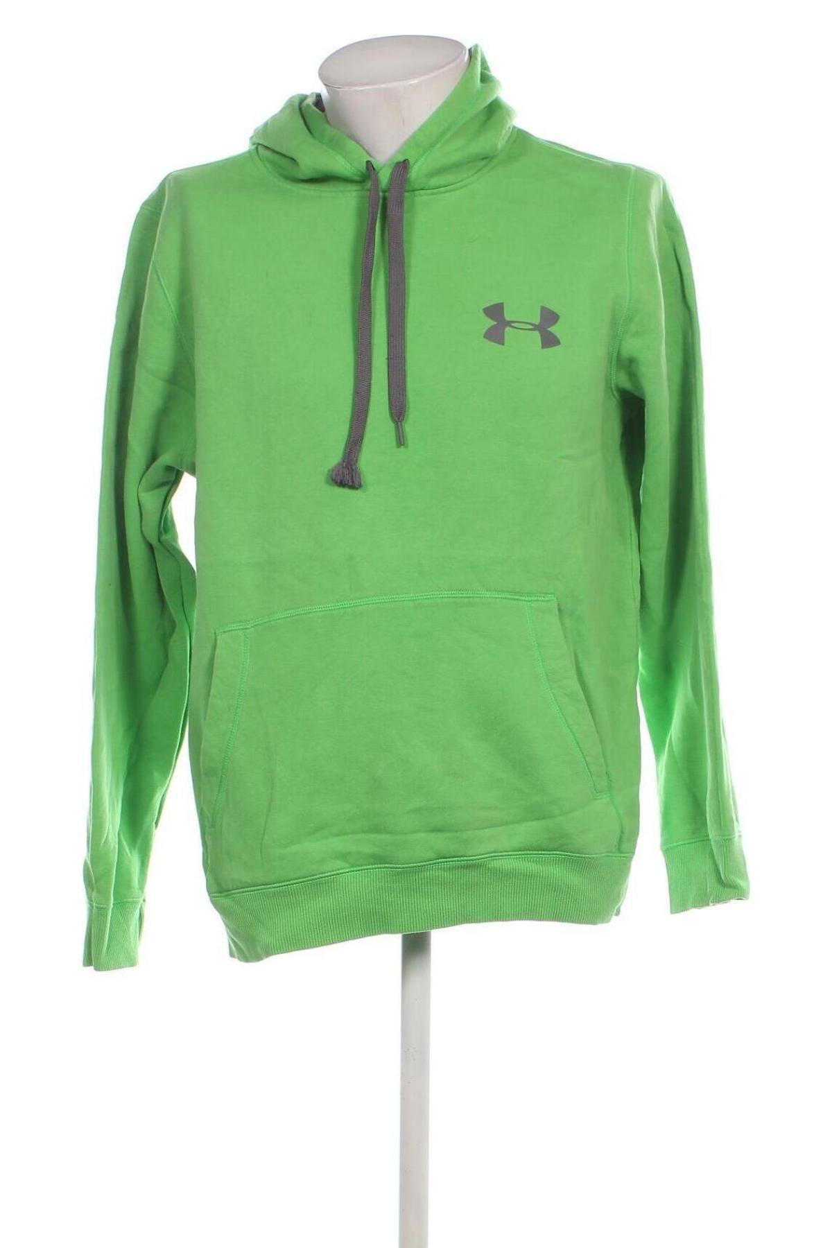 Мъжки суичър Under Armour, Размер M, Цвят Зелен, Цена 52,99 лв.