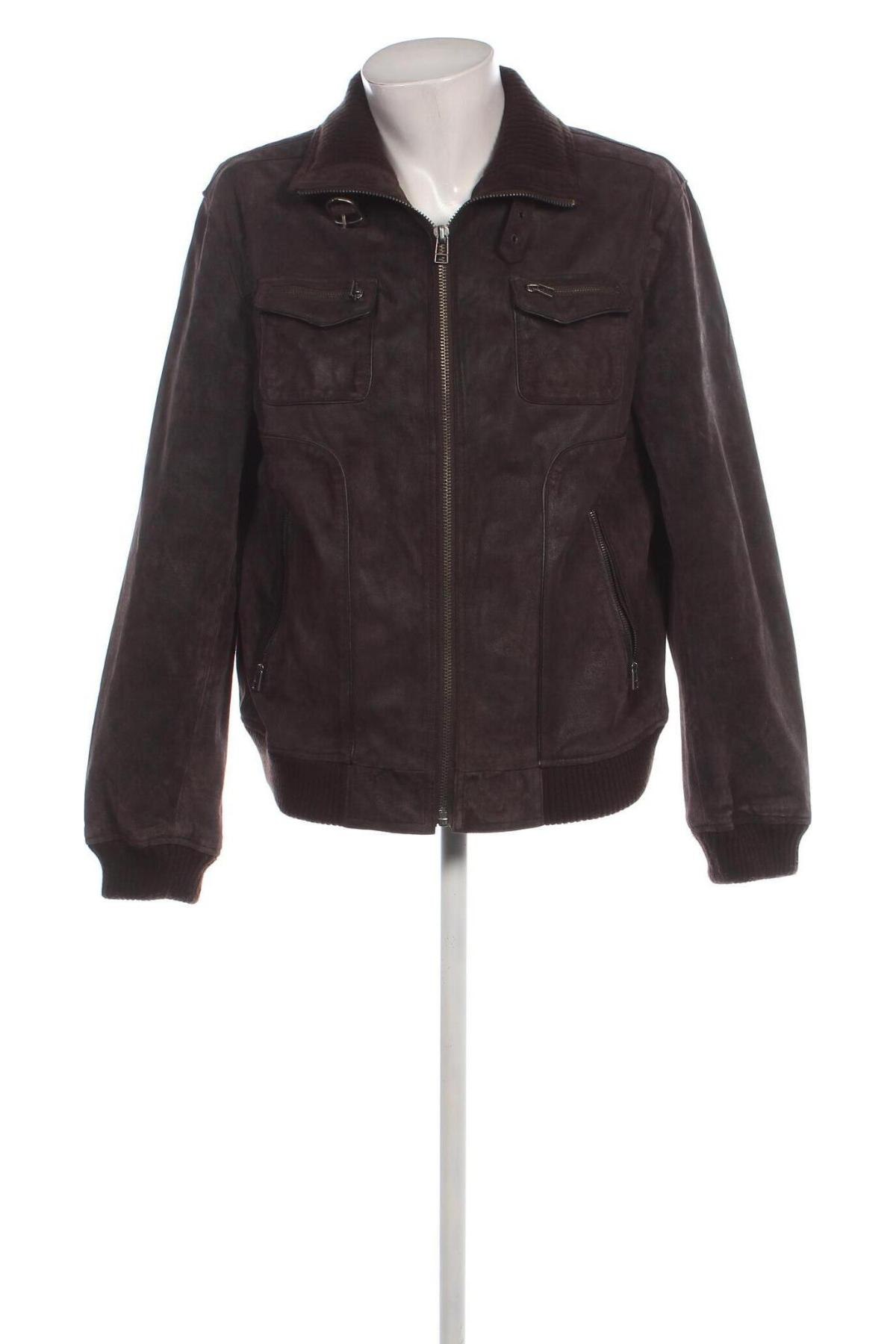 Herren Lederjacke TCM, Größe L, Farbe Braun, Preis € 38,99