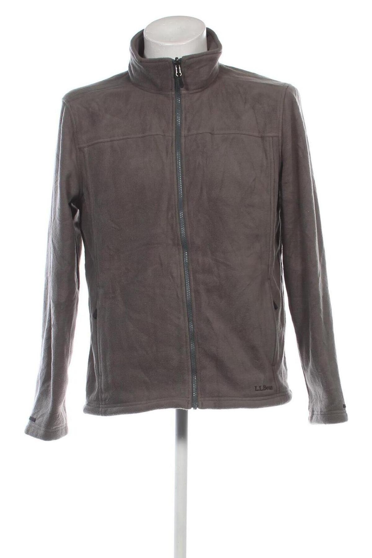 Herren Sportjacke L.L. Bean, Größe L, Farbe Grau, Preis 30,99 €