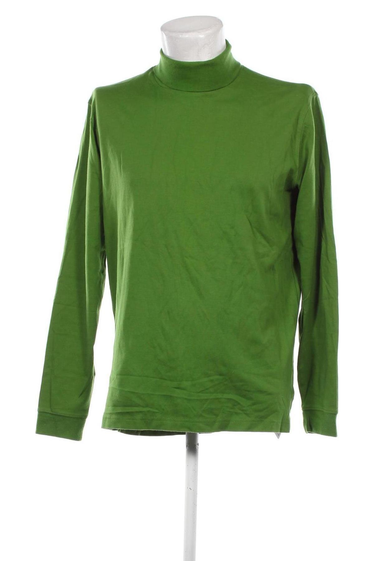 Helancă de bărbați Eddie Bauer, Mărime L, Culoare Verde, Preț 46,99 Lei