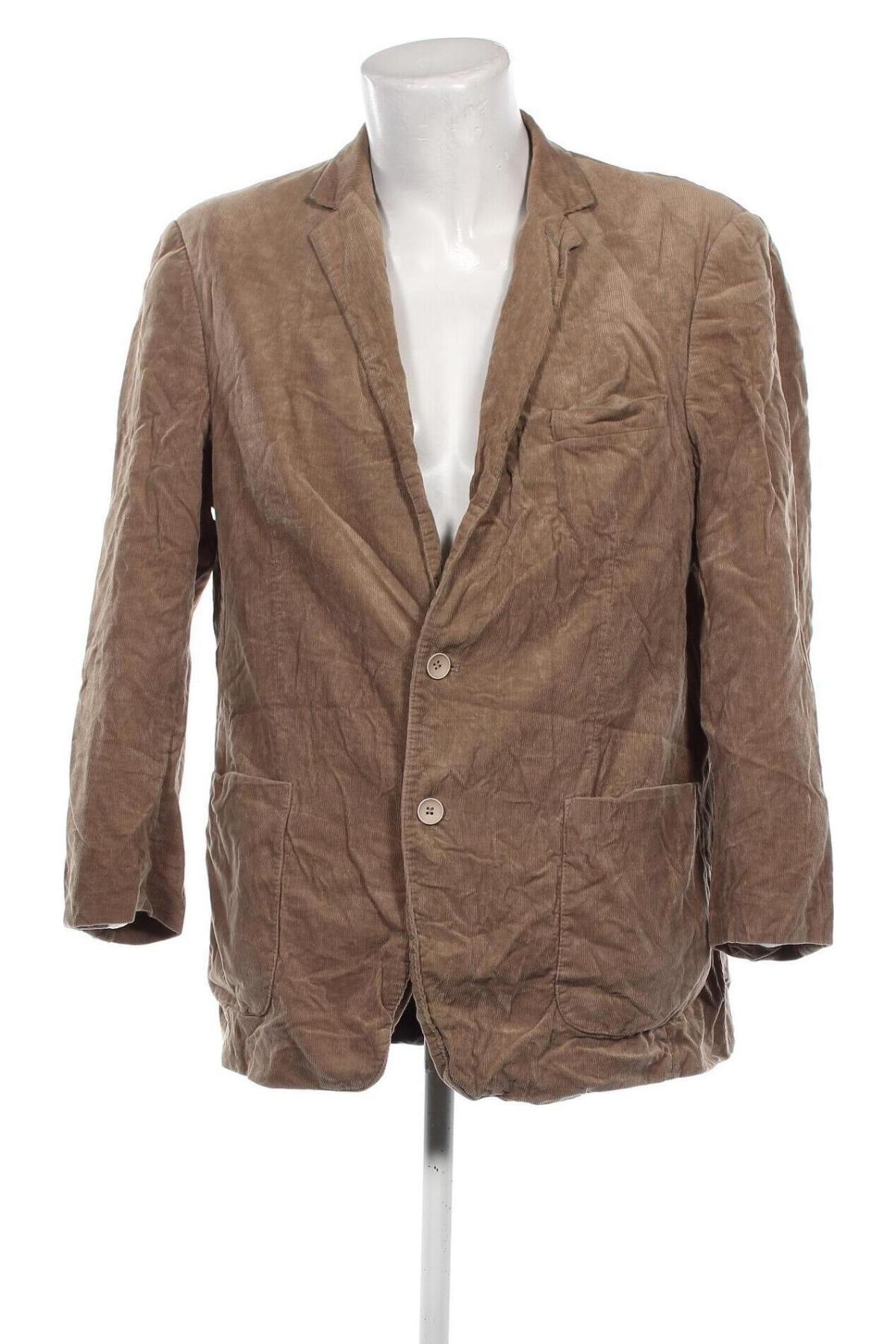 Herren Sakko Charles Vogele, Größe XL, Farbe Beige, Preis € 12,99