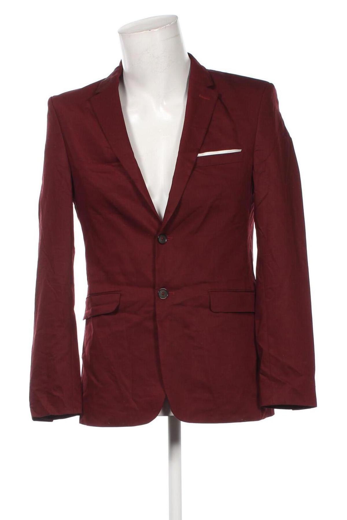 Herren Sakko Zara, Größe L, Farbe Rot, Preis 38,49 €