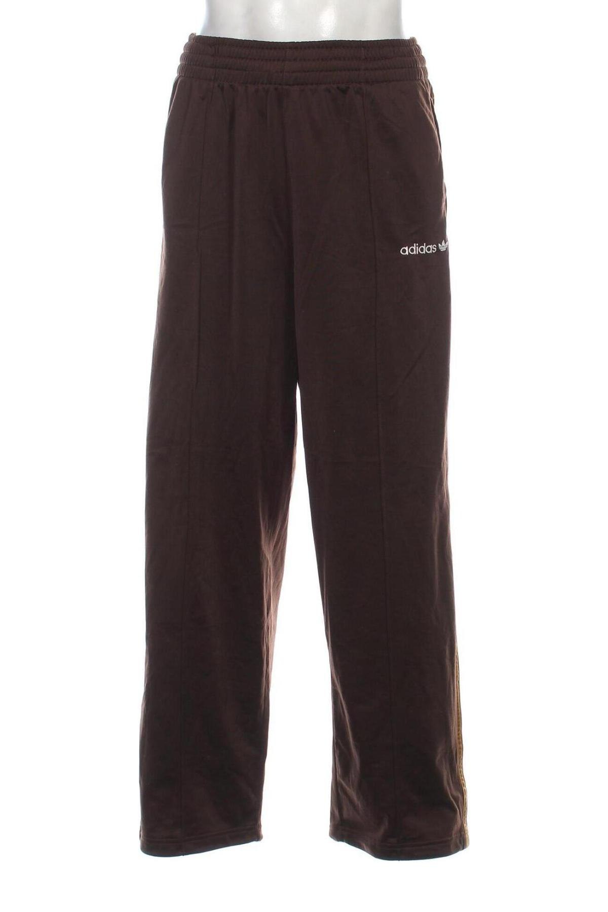 Pantaloni trening de bărbați Adidas, Mărime XL, Culoare Maro, Preț 157,99 Lei