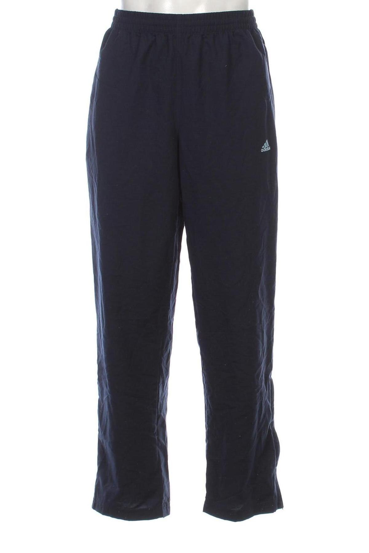 Herren Sporthose Adidas, Größe M, Farbe Blau, Preis 32,49 €