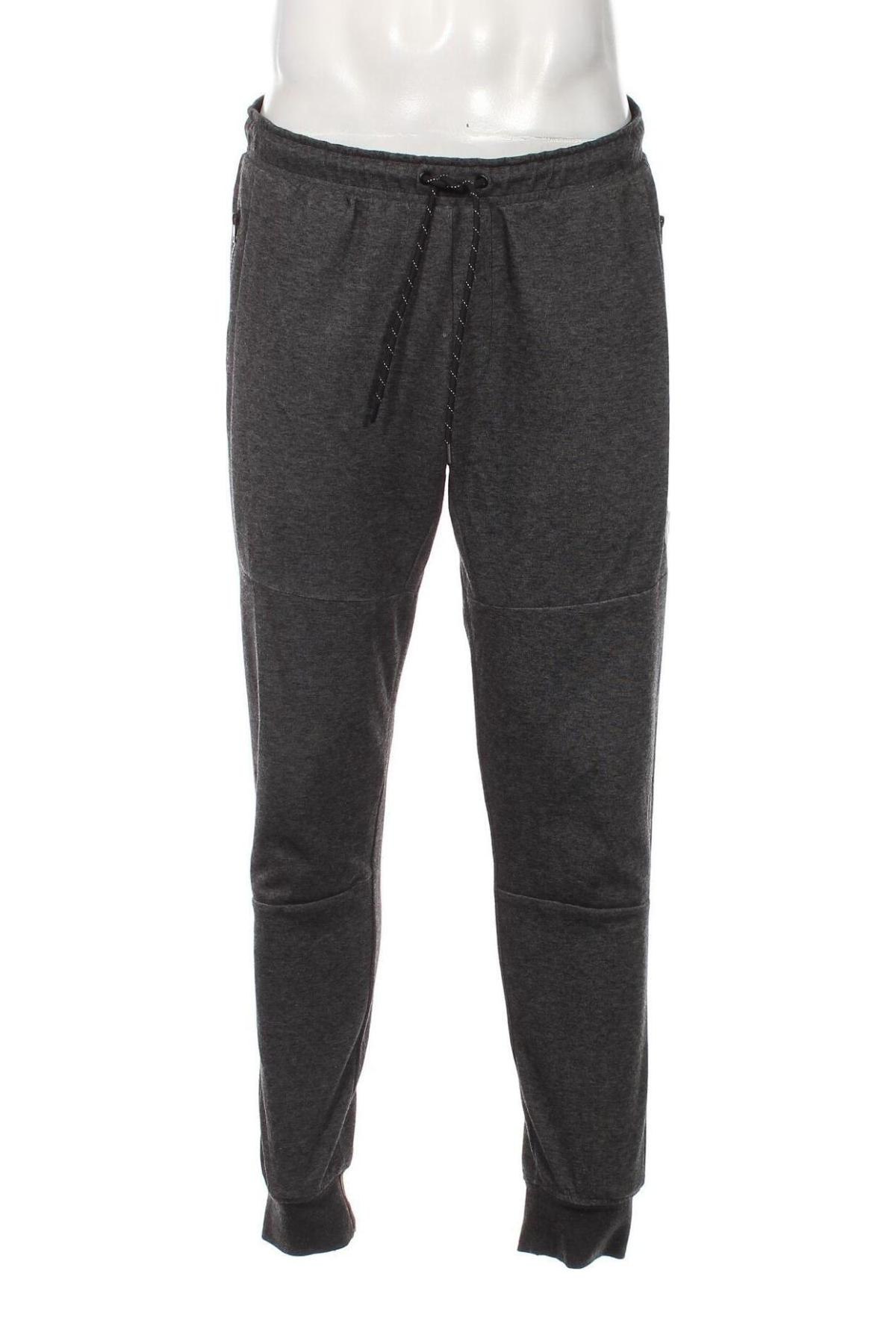 Herren Sporthose Jack & Jones, Größe L, Farbe Grau, Preis 12,49 €