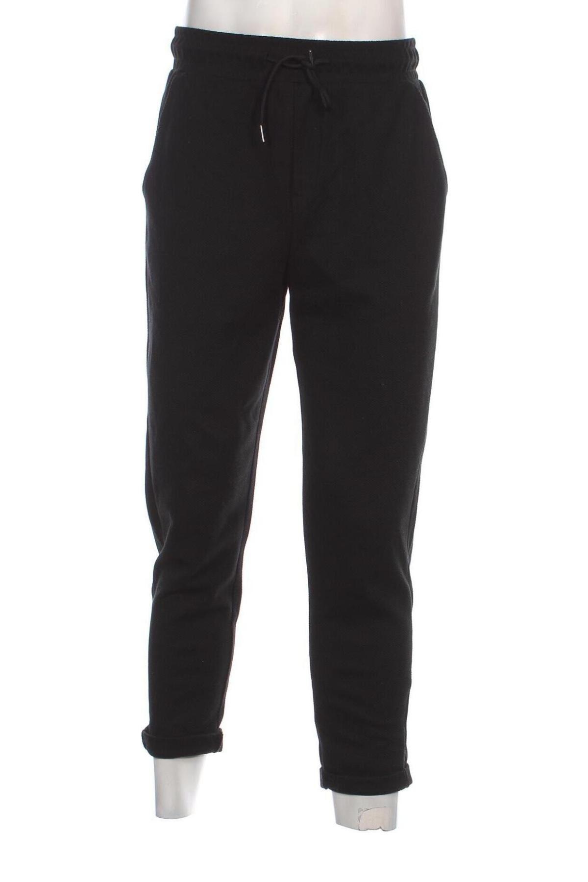 Pantaloni trening de bărbați Sinsay, Mărime S, Culoare Negru, Preț 73,98 Lei