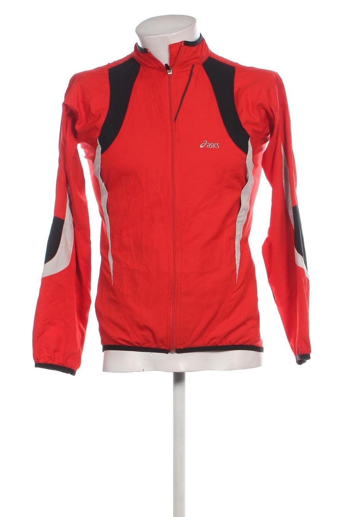 Męska bluza sportowa ASICS, Rozmiar M, Kolor Czerwony, Cena 138,99 zł