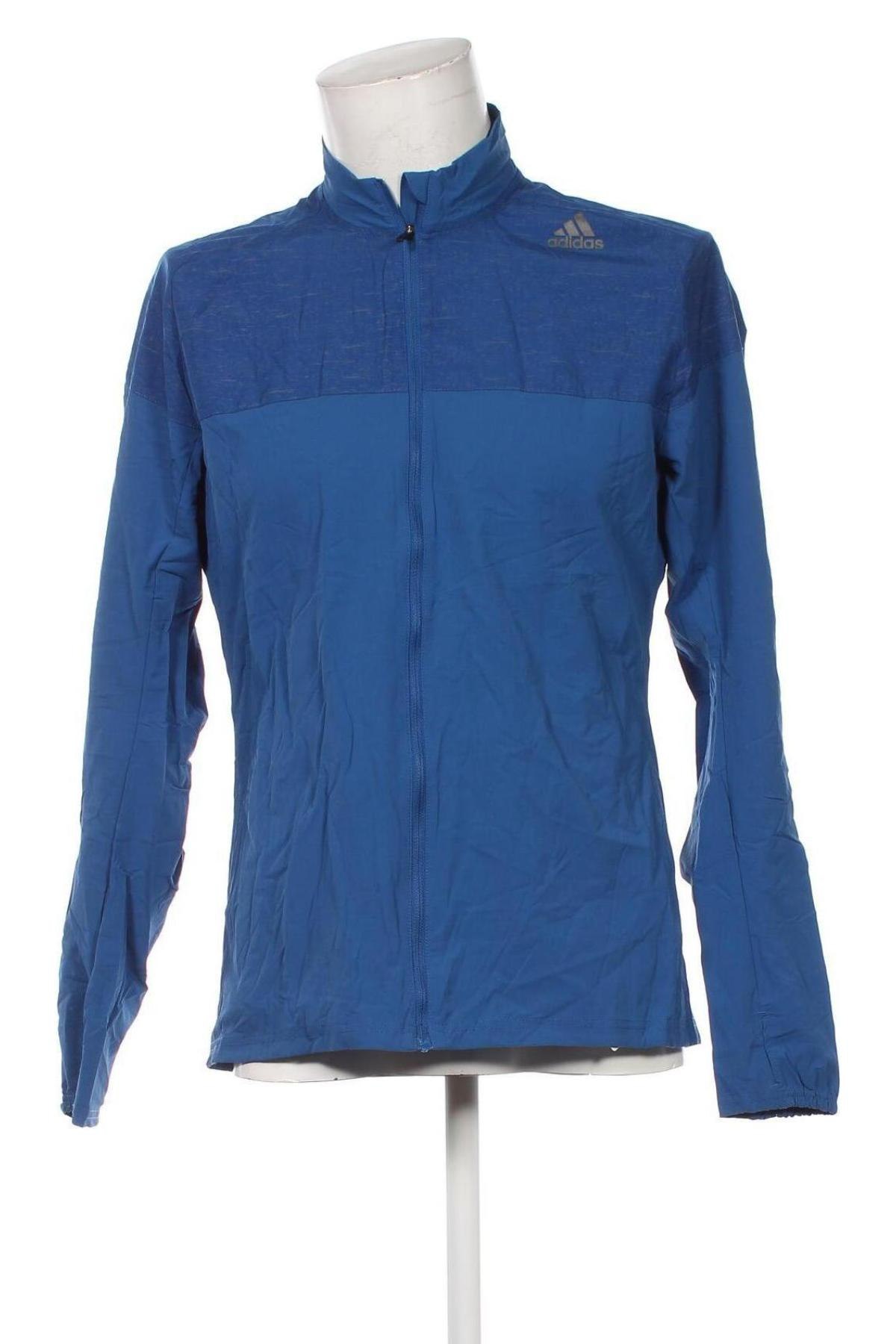 Herren Sportoberteil Adidas, Größe M, Farbe Blau, Preis € 28,99