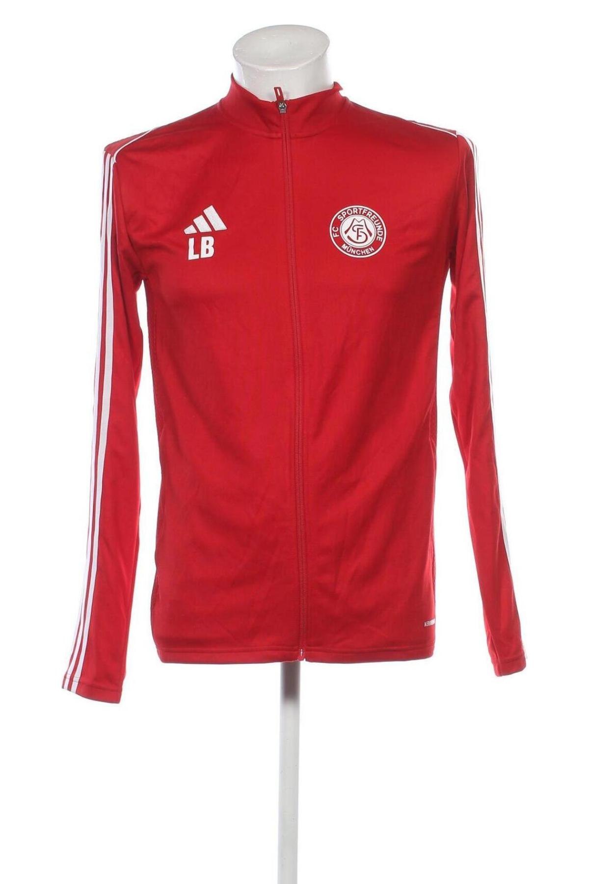 Pánský športový vrch Adidas, Veľkosť M, Farba Červená, Cena  46,45 €