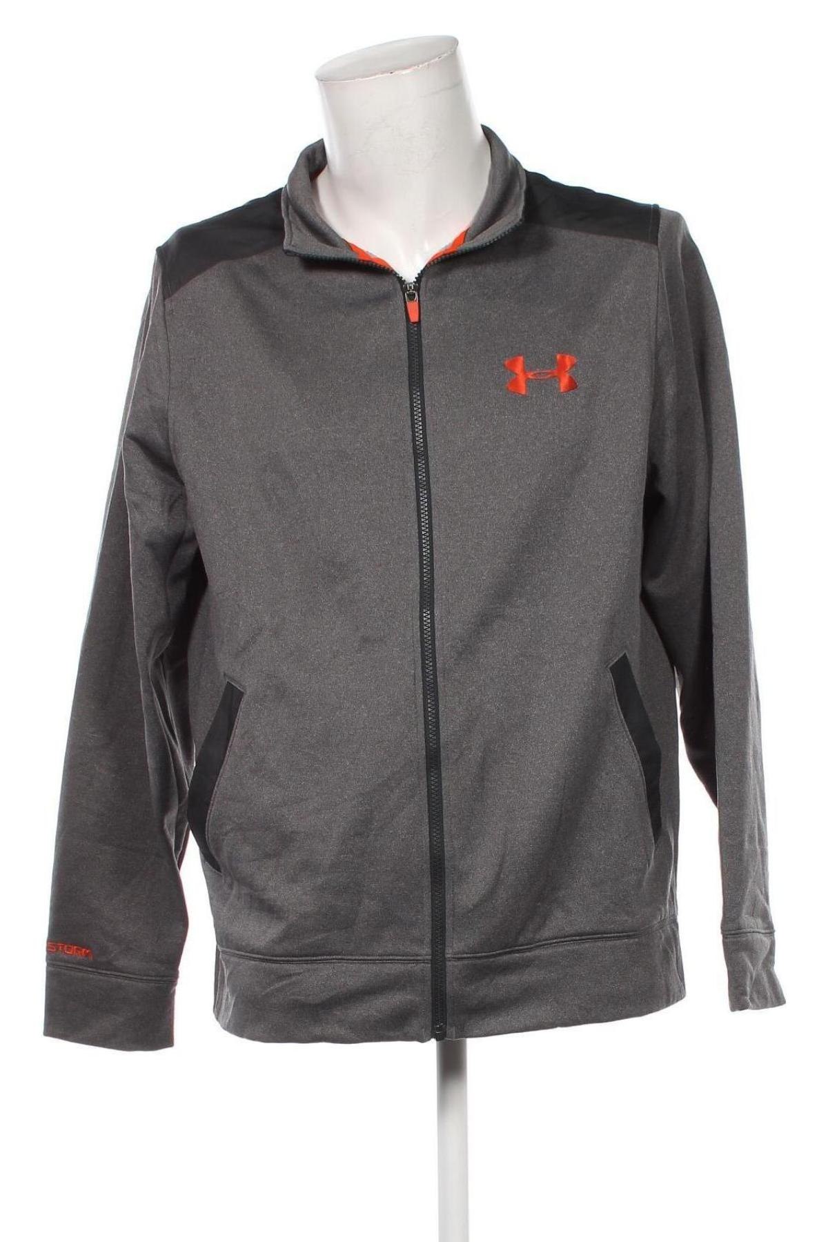 Herren Sportoberteil Under Armour, Größe L, Farbe Grau, Preis 22,49 €