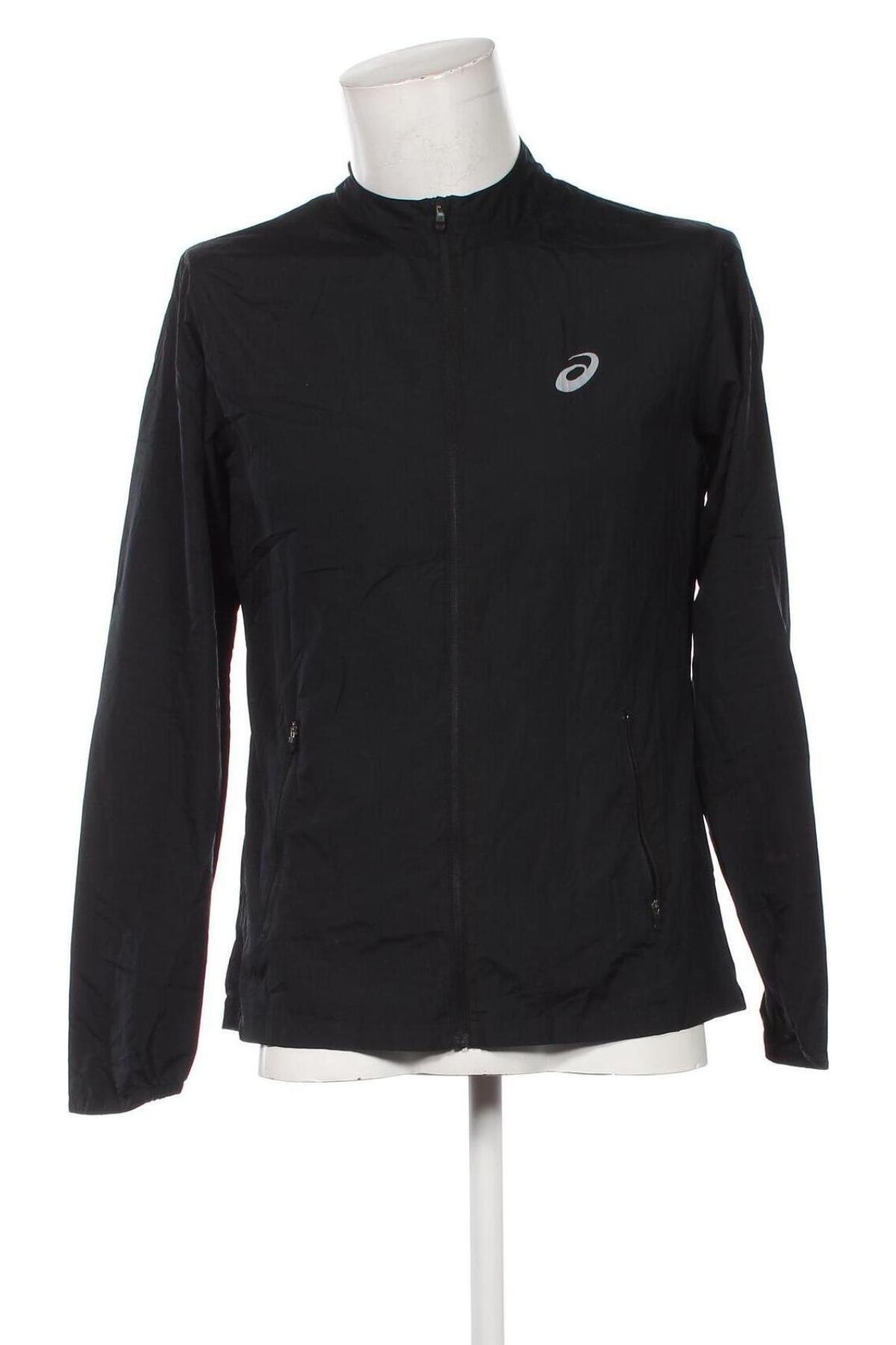 Herrenjacke ASICS, Größe M, Farbe Schwarz, Preis 43,49 €