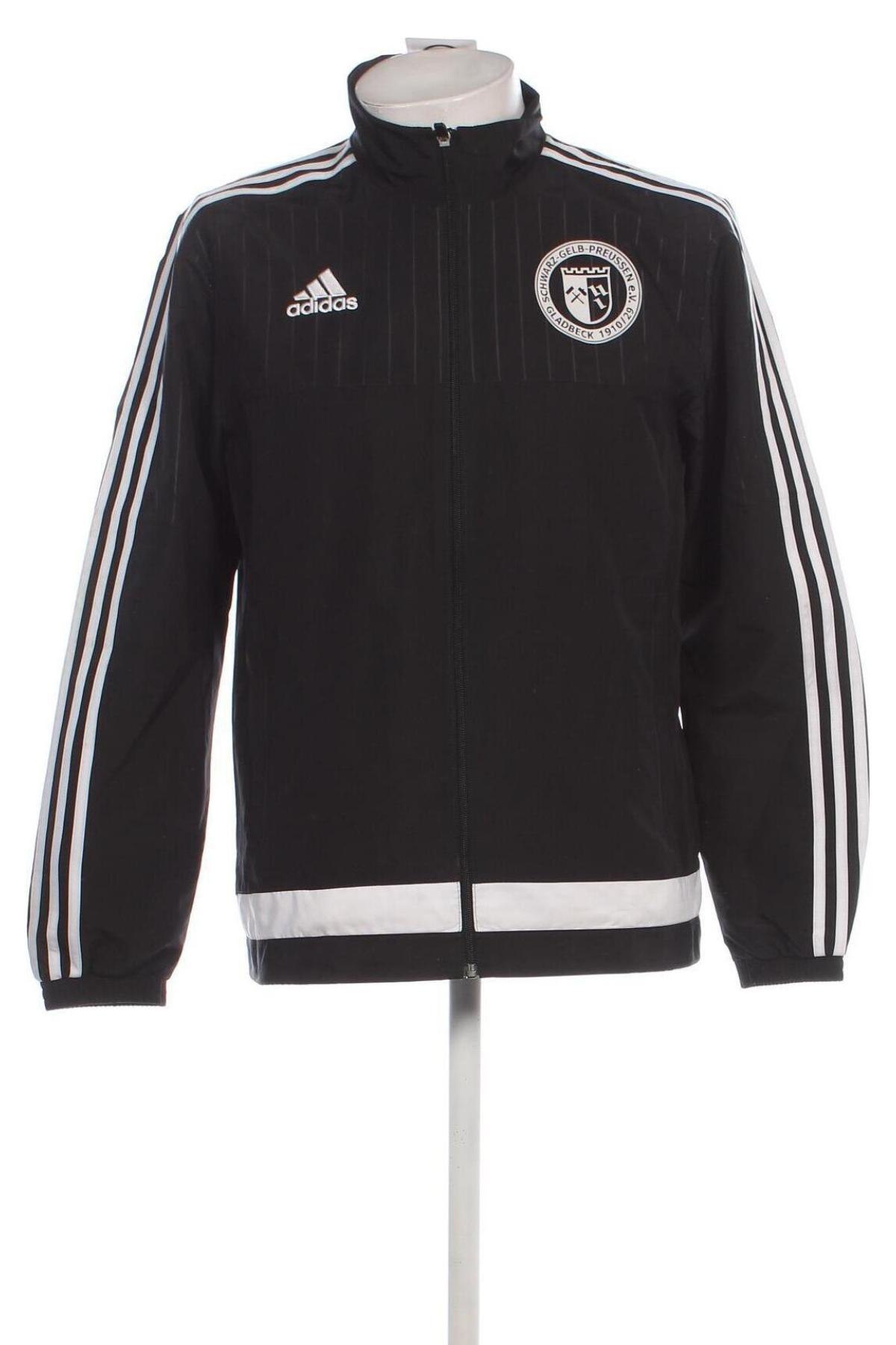 Herrenjacke Adidas, Größe M, Farbe Schwarz, Preis 42,00 €