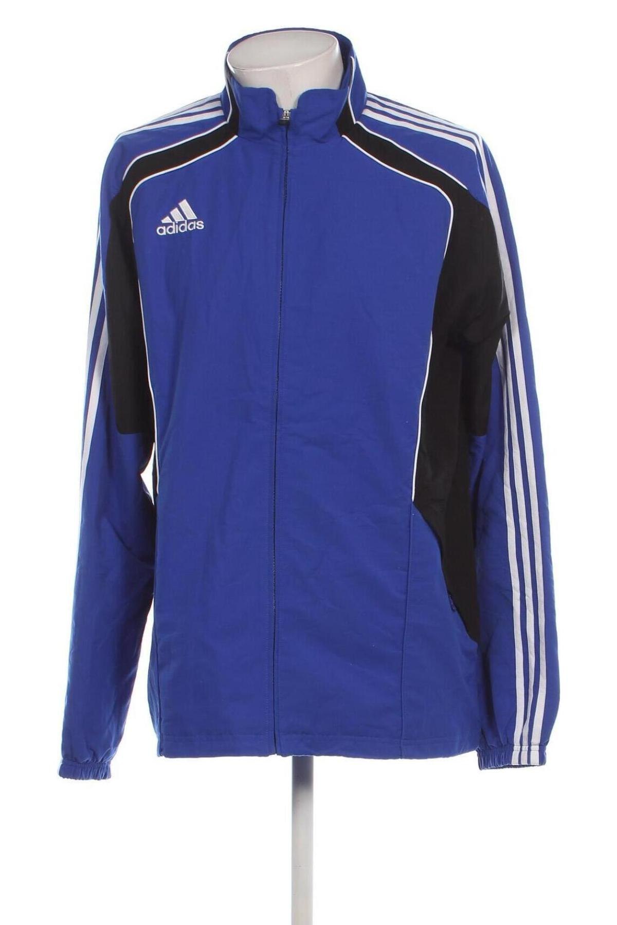 Herrenjacke Adidas, Größe 3XL, Farbe Blau, Preis 45,99 €