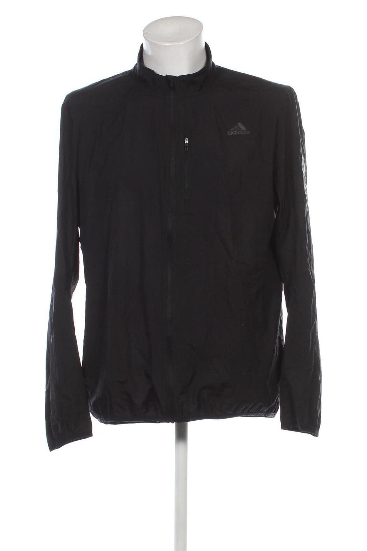 Herrenjacke Adidas, Größe L, Farbe Schwarz, Preis € 43,49