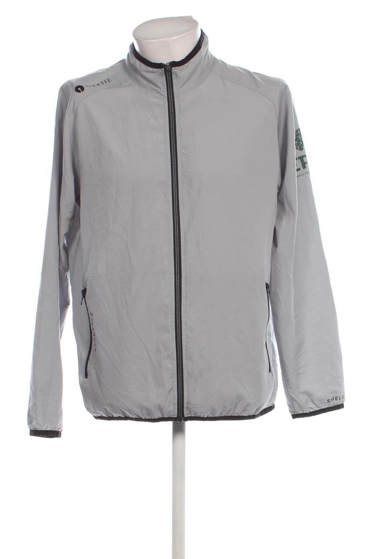 Herrenjacke Backtee, Größe L, Farbe Grau, Preis 34,99 €