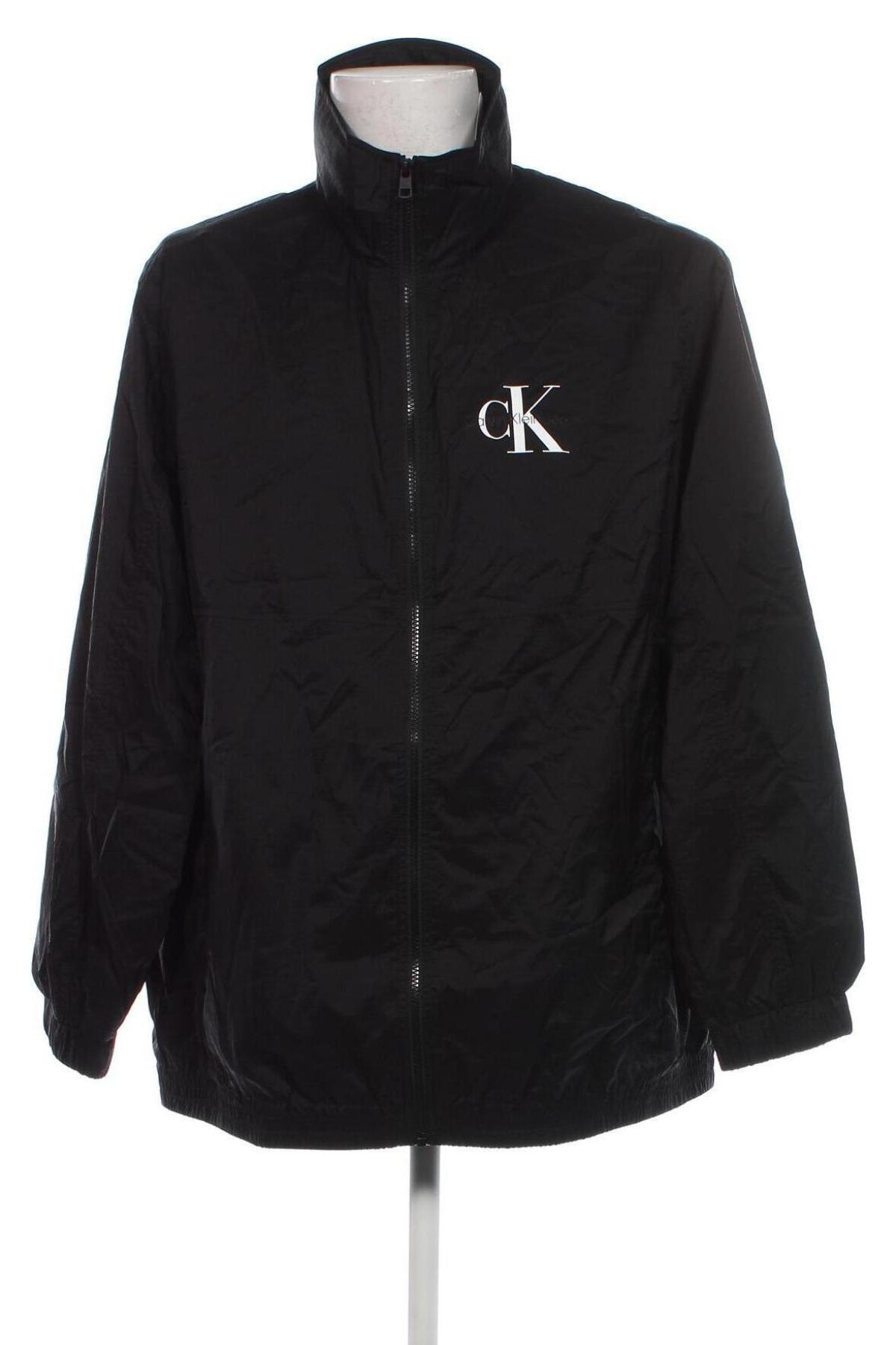 Herrenjacke Calvin Klein Jeans, Größe L, Farbe Schwarz, Preis 72,99 €