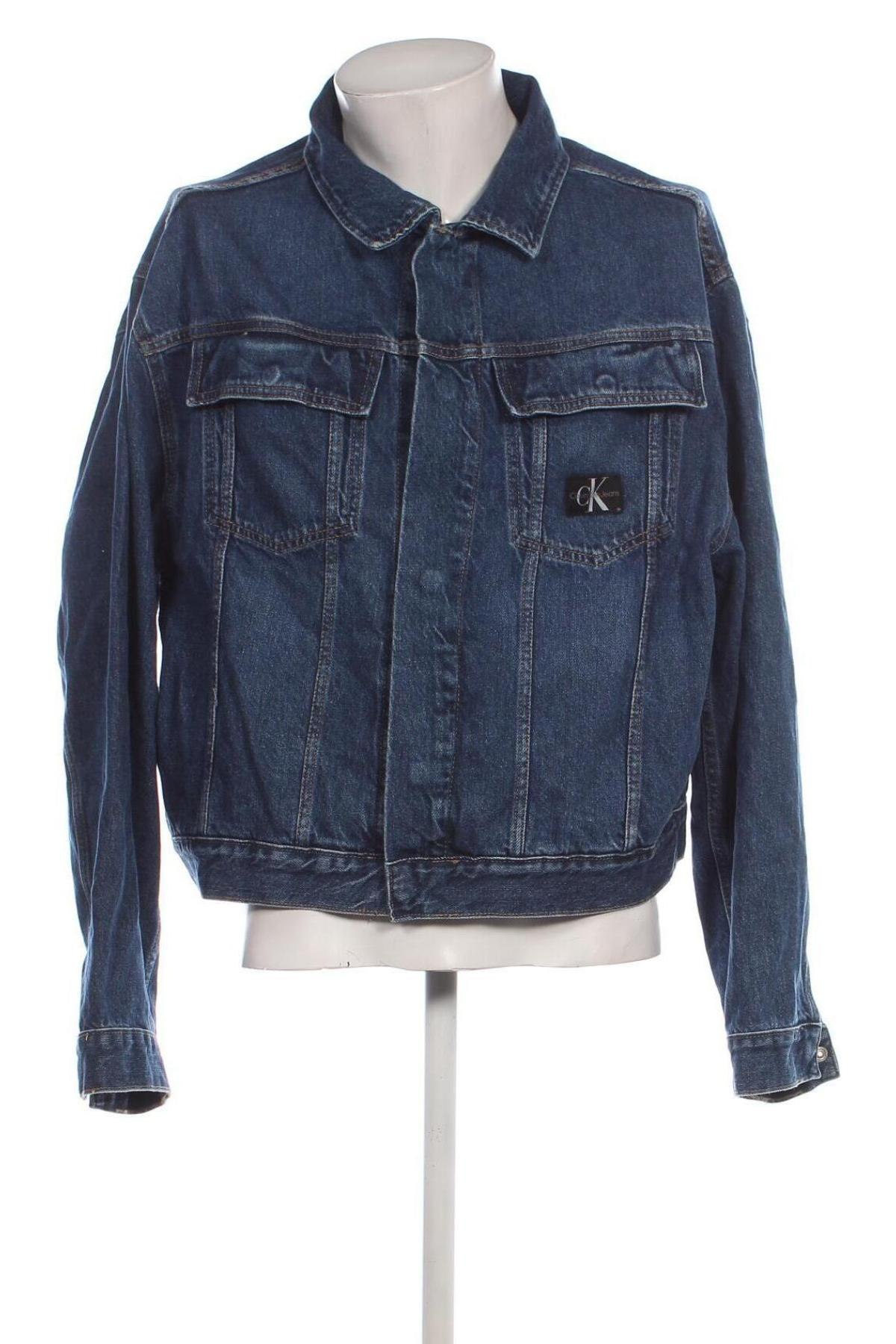 Herrenjacke Calvin Klein Jeans, Größe M, Farbe Blau, Preis € 98,49