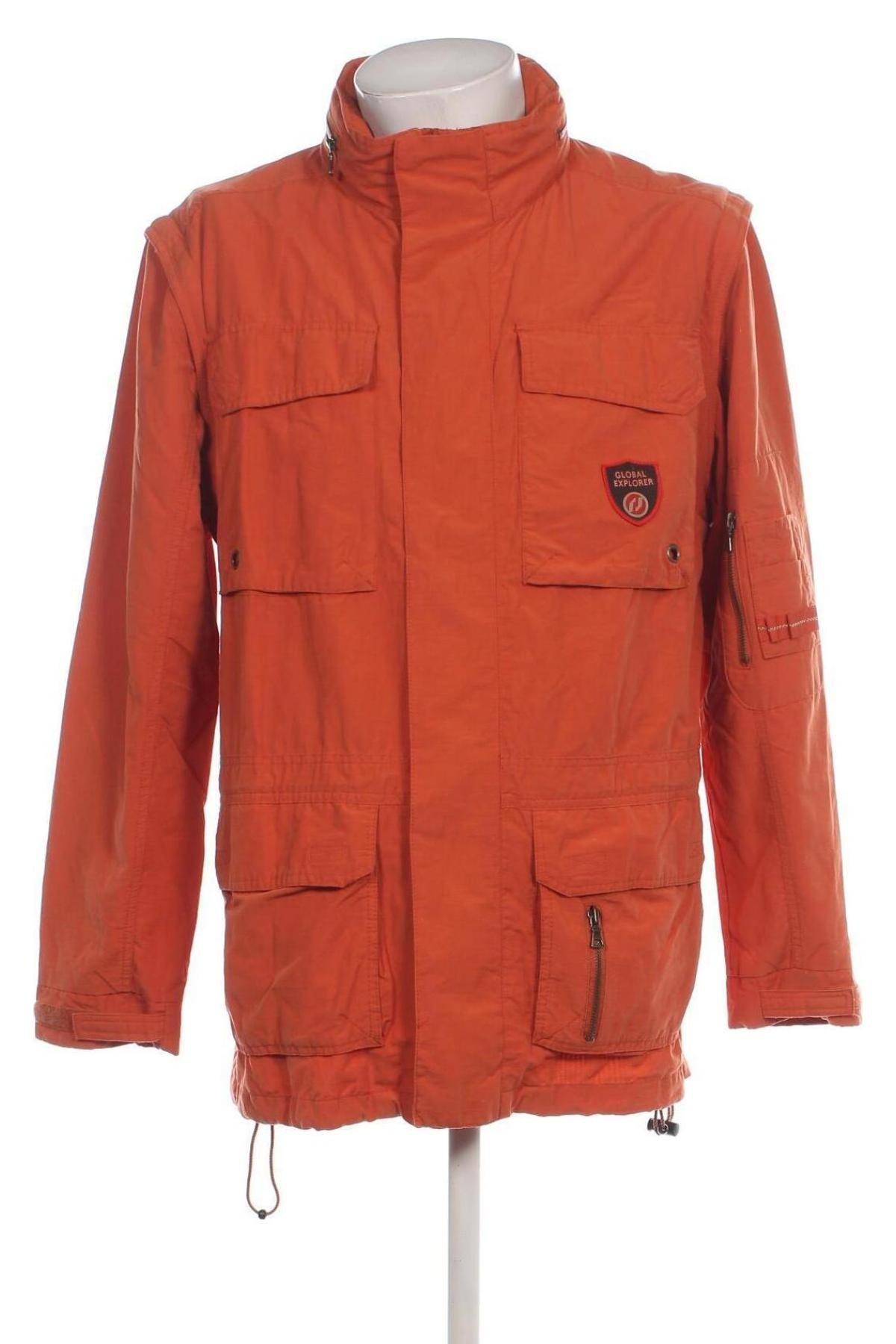 Herrenjacke Camaieu, Größe M, Farbe Orange, Preis 15,99 €