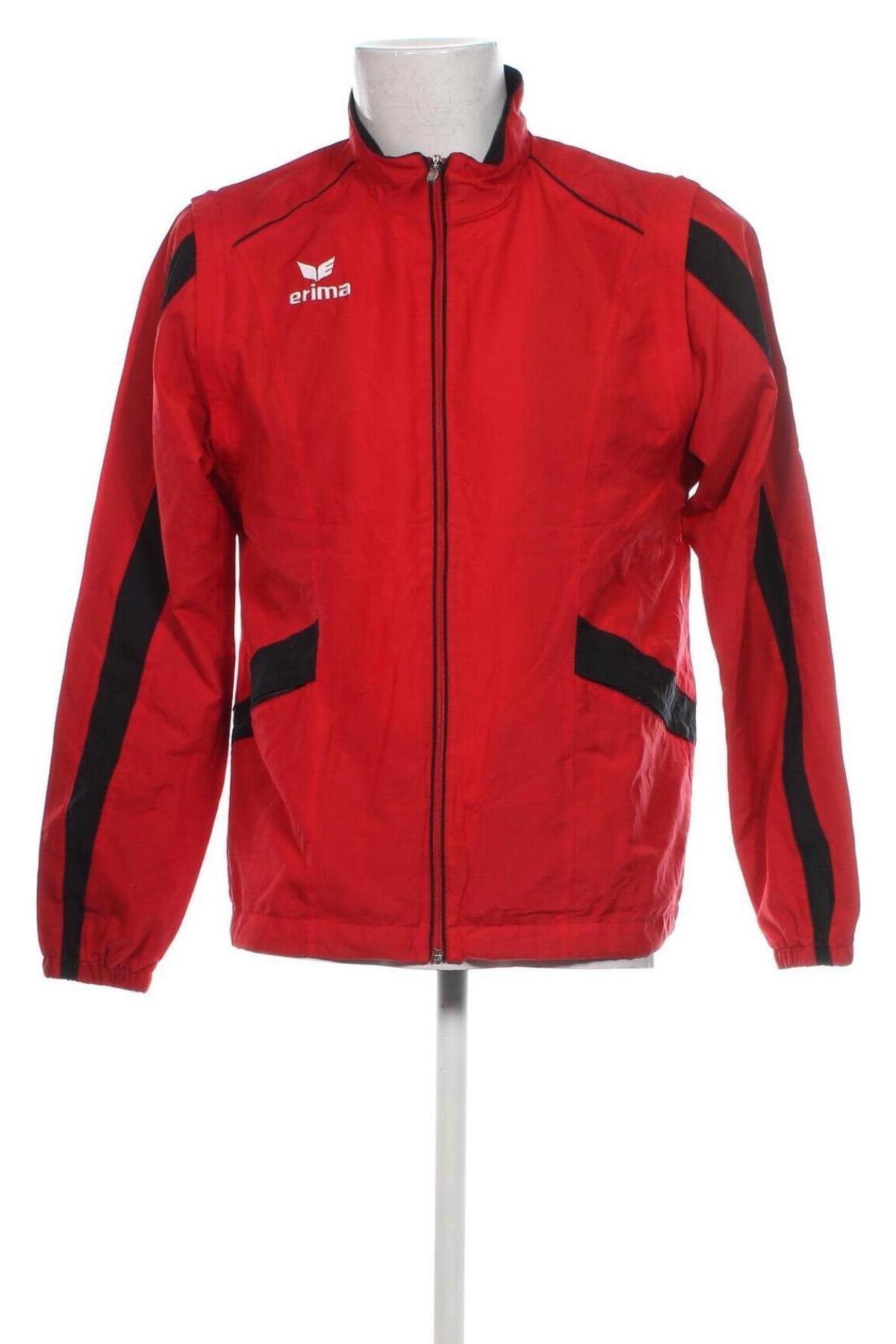 Herrenjacke Erima, Größe S, Farbe Rot, Preis € 17,49