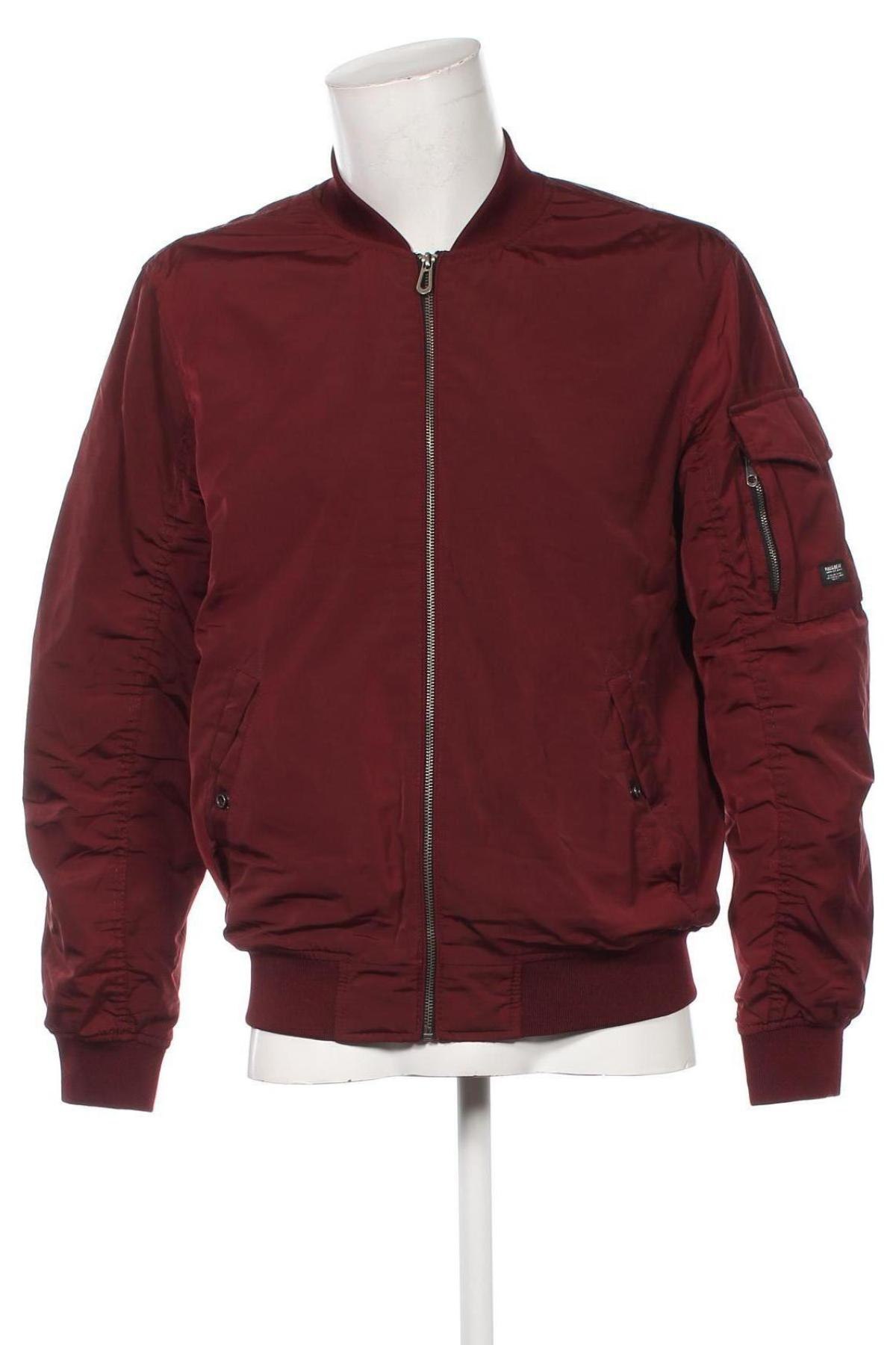 Herrenjacke Pull&Bear, Größe L, Farbe Rot, Preis € 17,49