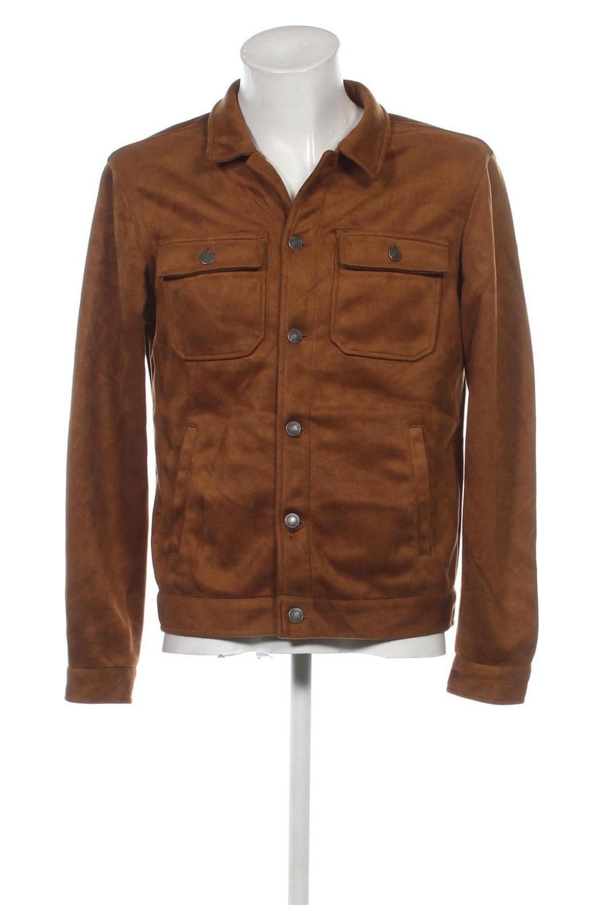 Herrenjacke Pull&Bear, Größe L, Farbe Braun, Preis 13,99 €