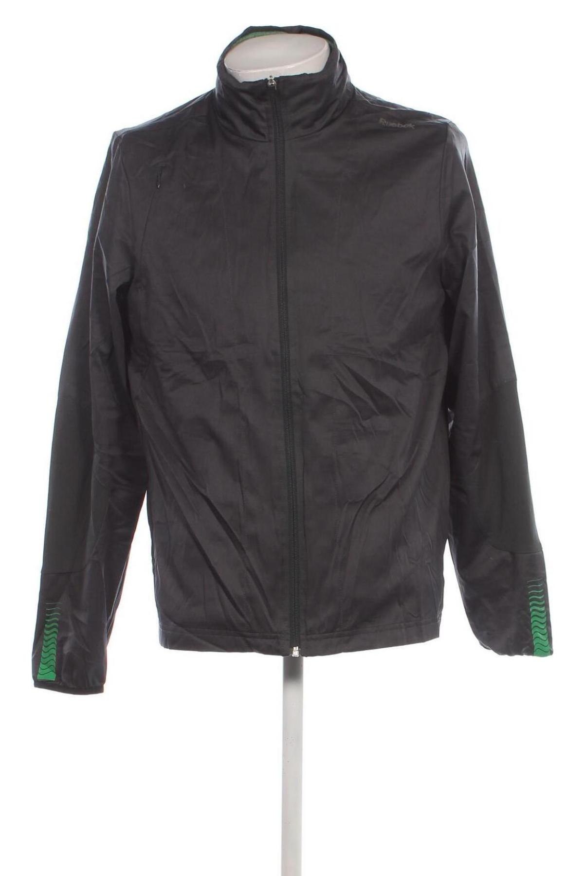 Herrenjacke Reebok, Größe M, Farbe Grün, Preis 43,49 €