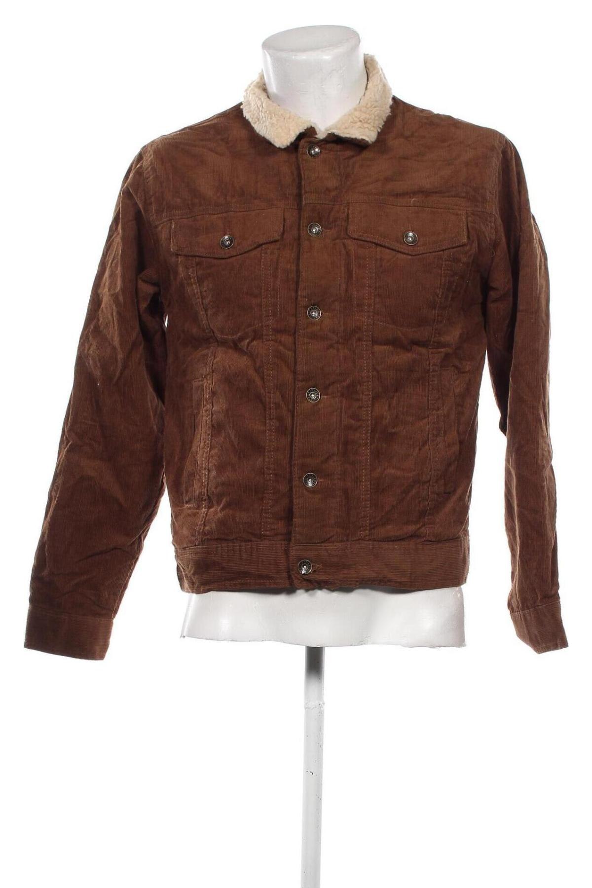 Herrenjacke Rivers, Größe S, Farbe Braun, Preis € 8,49