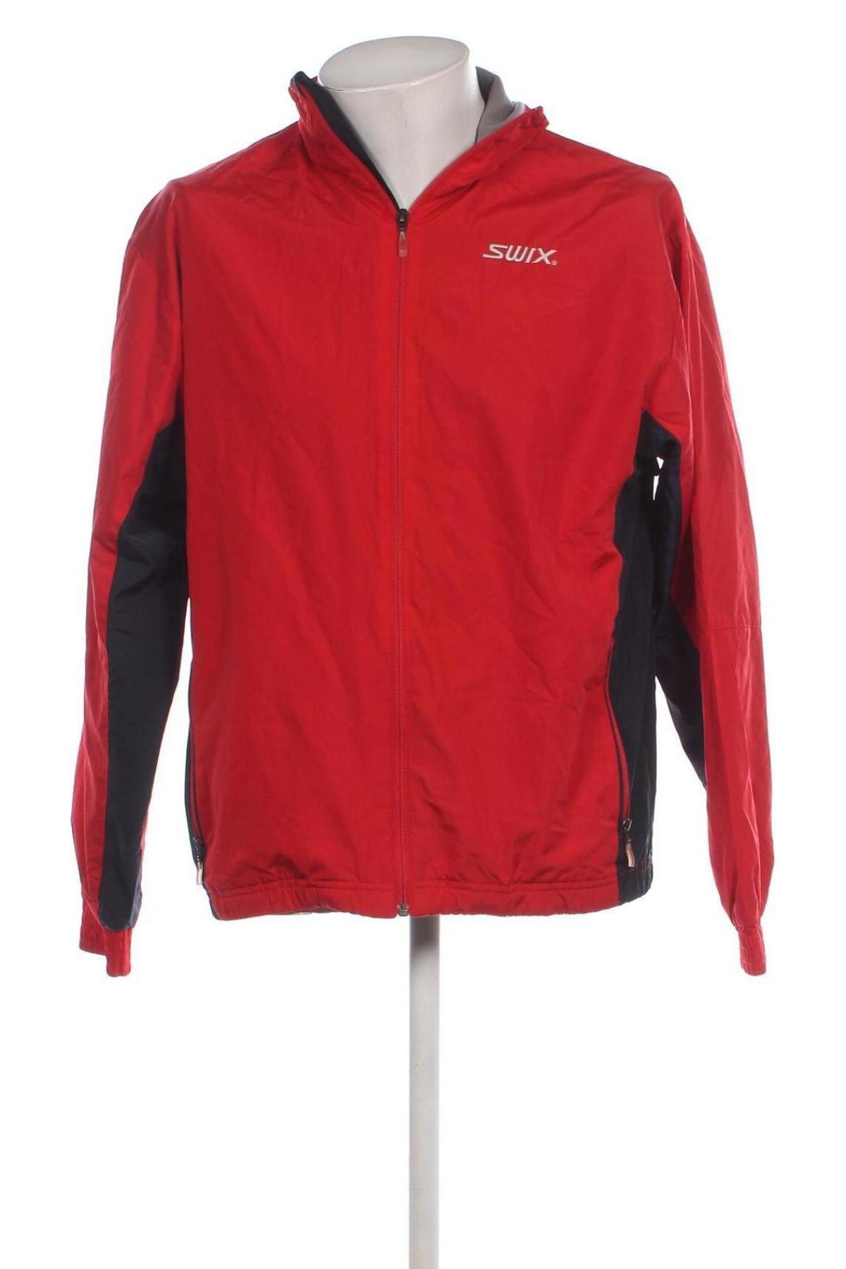 Herrenjacke Swix, Größe M, Farbe Rot, Preis € 26,49