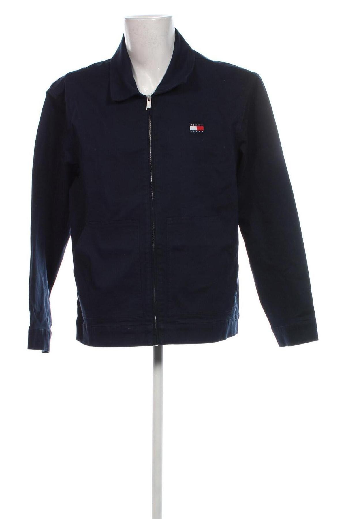 Herrenjacke Tommy Jeans, Größe L, Farbe Blau, Preis 208,49 €