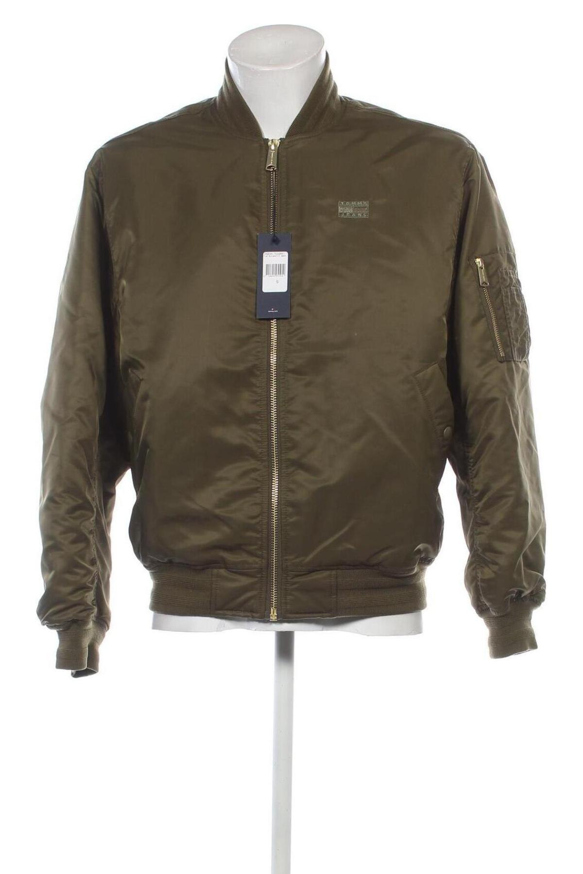 Herrenjacke Tommy Jeans, Größe S, Farbe Grün, Preis € 135,99